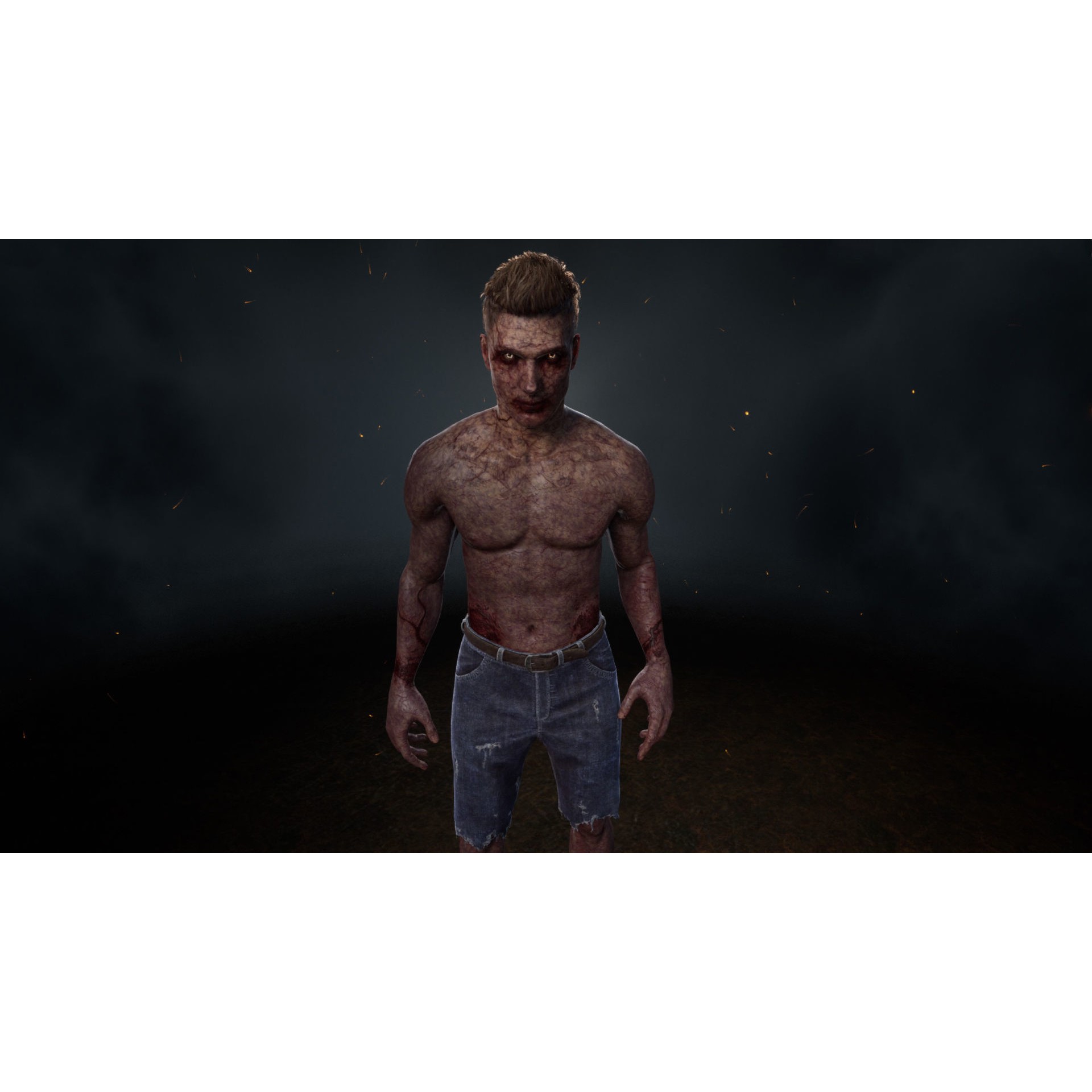 Bear Man 3D Model – Low Poly Game Ready Character with Transformation - View 3