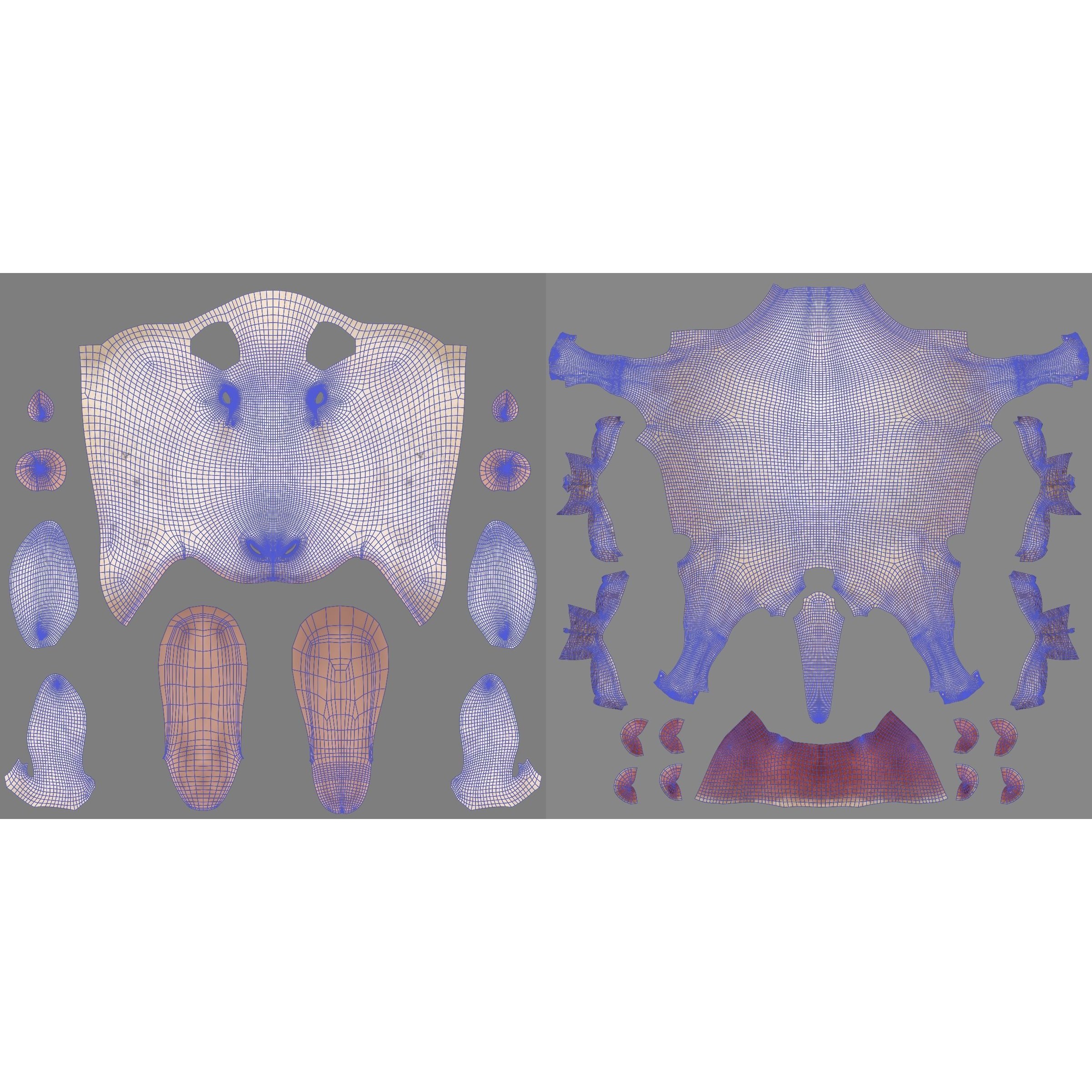 Assaf Sheep 3D Model – Rigged Animal with Animation, Blender - View 13