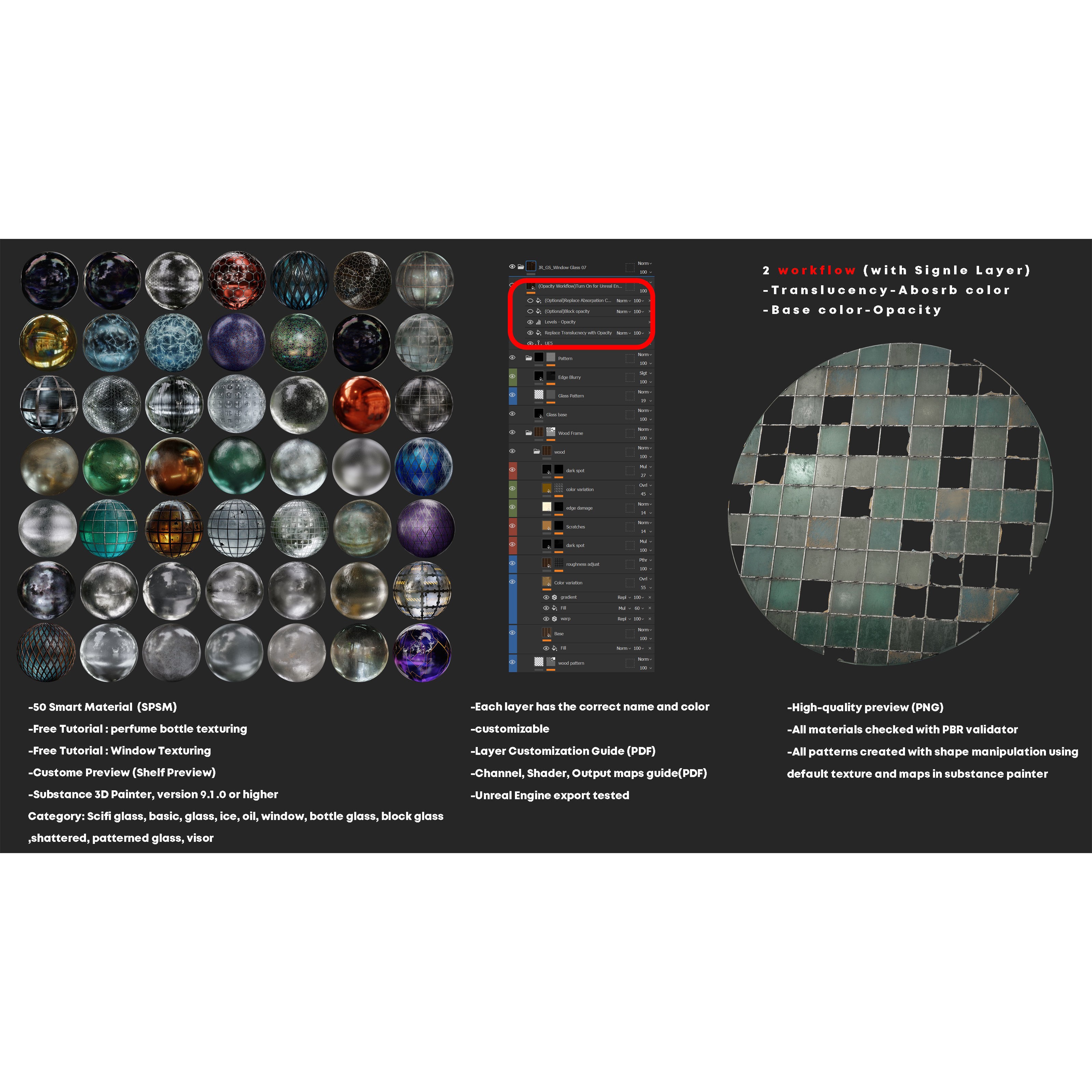 Ultimate Glass Smart Materials - Customizable 3D Model - View 6