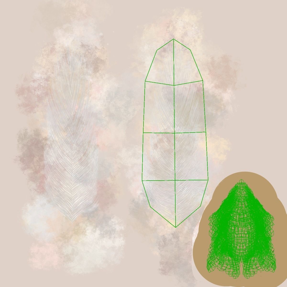 White Chicken 3D Model – Animated Rigged Bird Asset for Blender - View 34