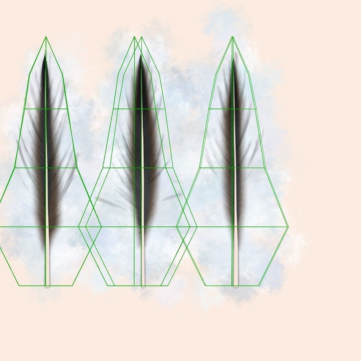 White Chicken 3D Model – Animated Rigged Bird Asset for Blender - View 36