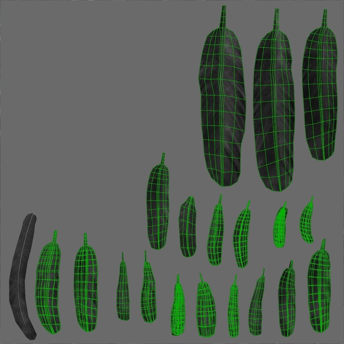 White Chicken 3D Model – Animated Rigged Bird Asset for Blender - View 39