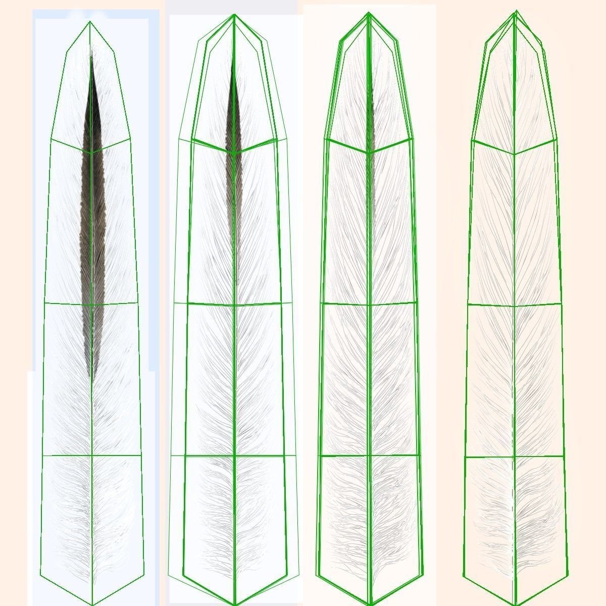 White Chicken 3D Model – Animated Rigged Bird Asset for Blender - View 42