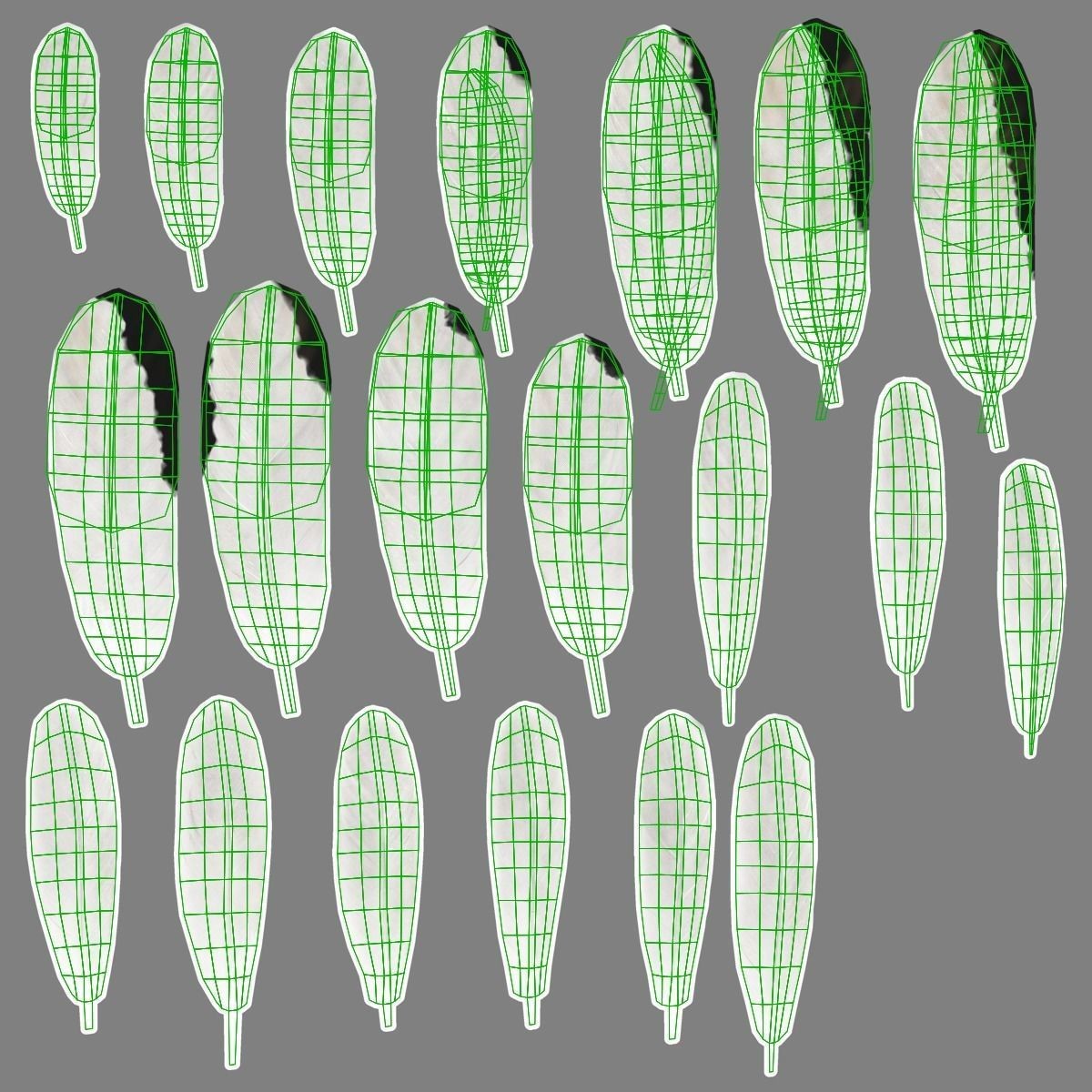 White Chicken 3D Model – Animated Rigged Bird Asset for Blender - View 44