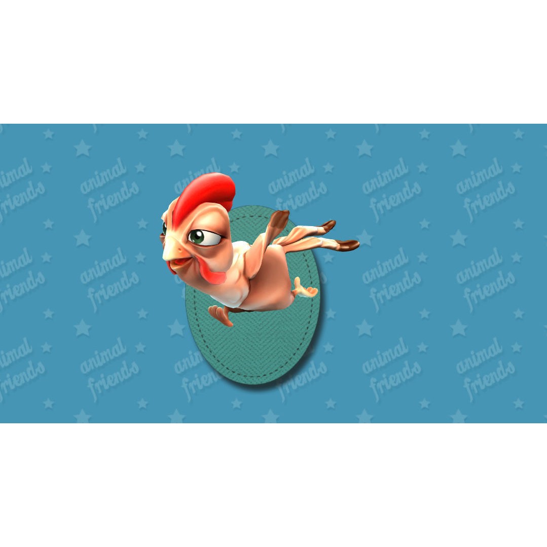 Farm Animals 3D Model – Cartoon Characters with Unique Animations, FBX - View 19