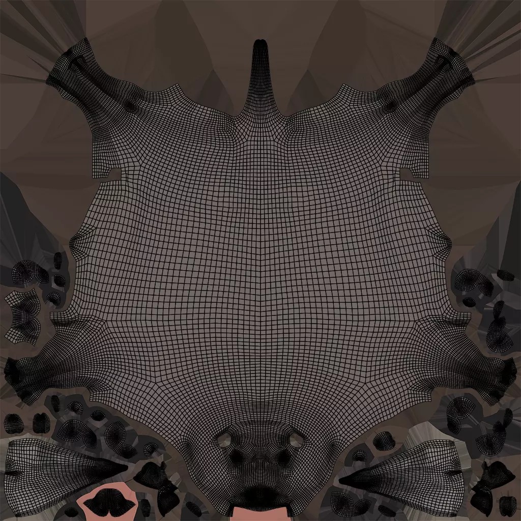 African Buffalo 3D Model – Animated Rigged PBR Asset, Blender & FBX - View 11