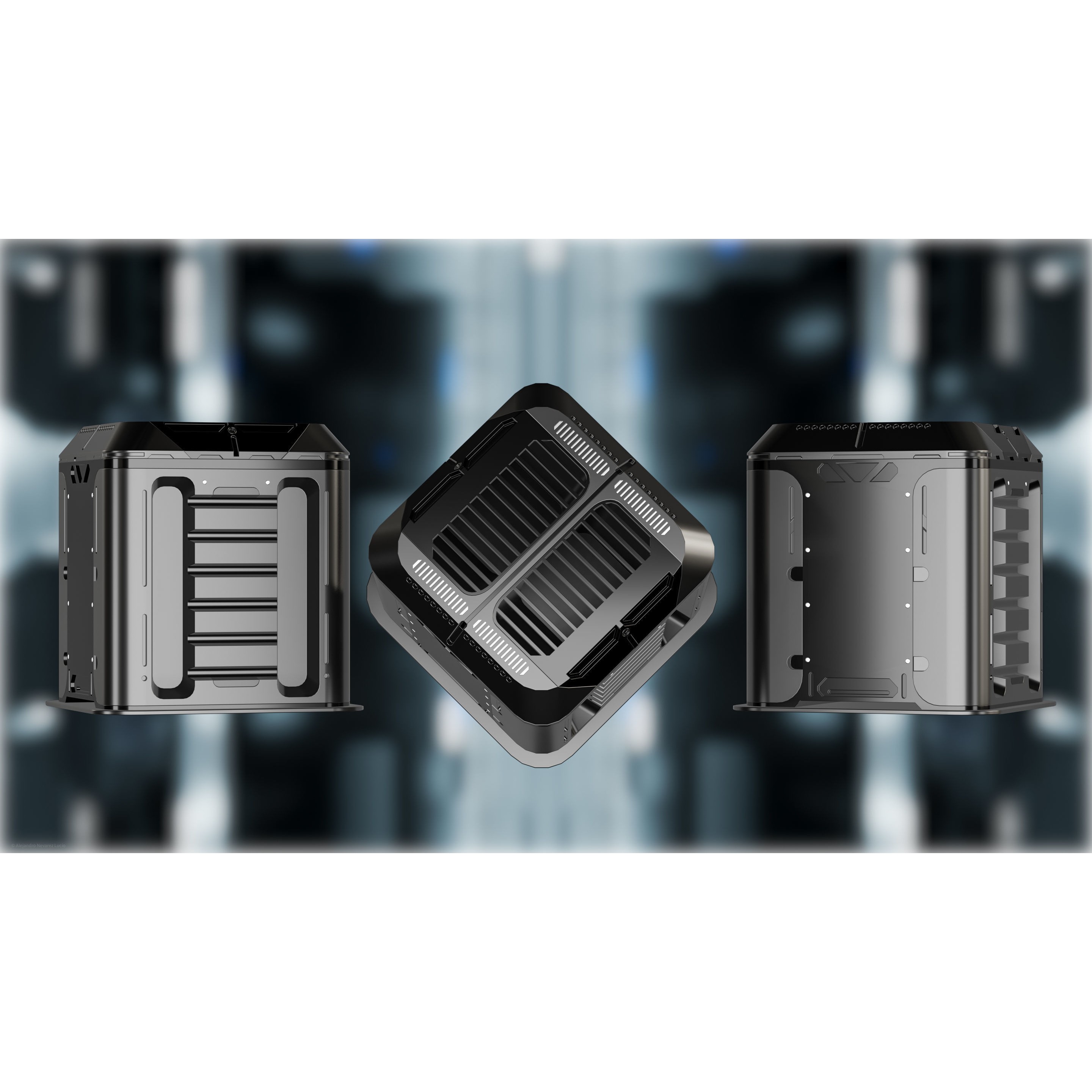 25 Sci-Fi Interior Asset Pack - Low-Poly Game-Ready 3D Model - View 15