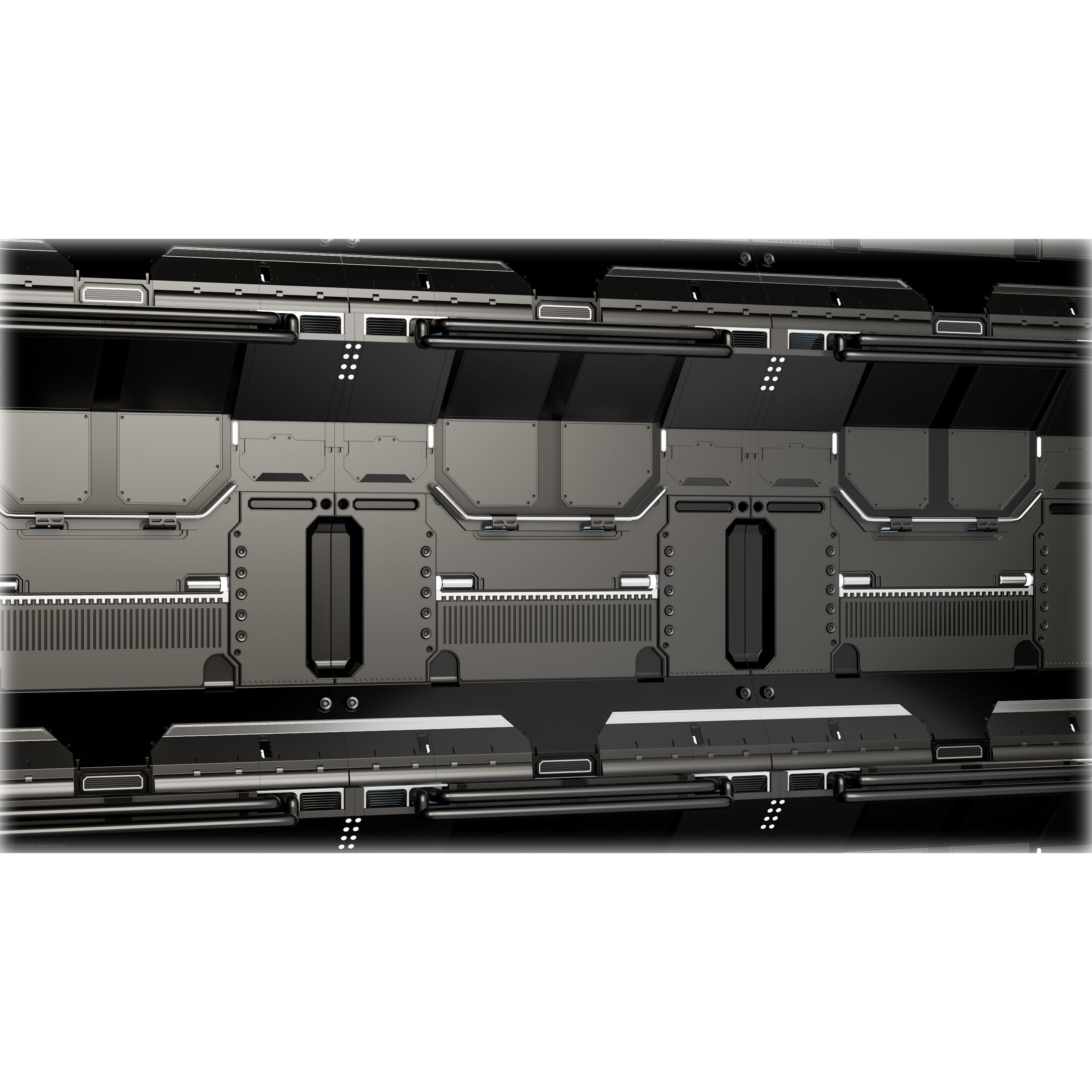 25 Sci-Fi Interior Asset Pack - Low-Poly Game-Ready 3D Model - View 21