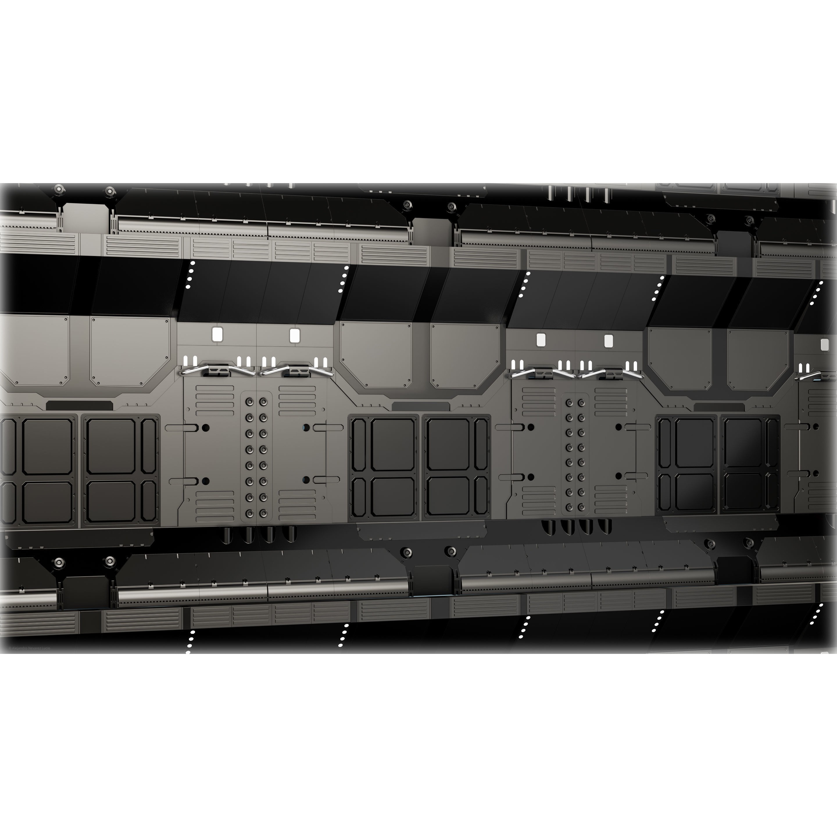 25 Sci-Fi Interior Asset Pack - Low-Poly Game-Ready 3D Model - View 25