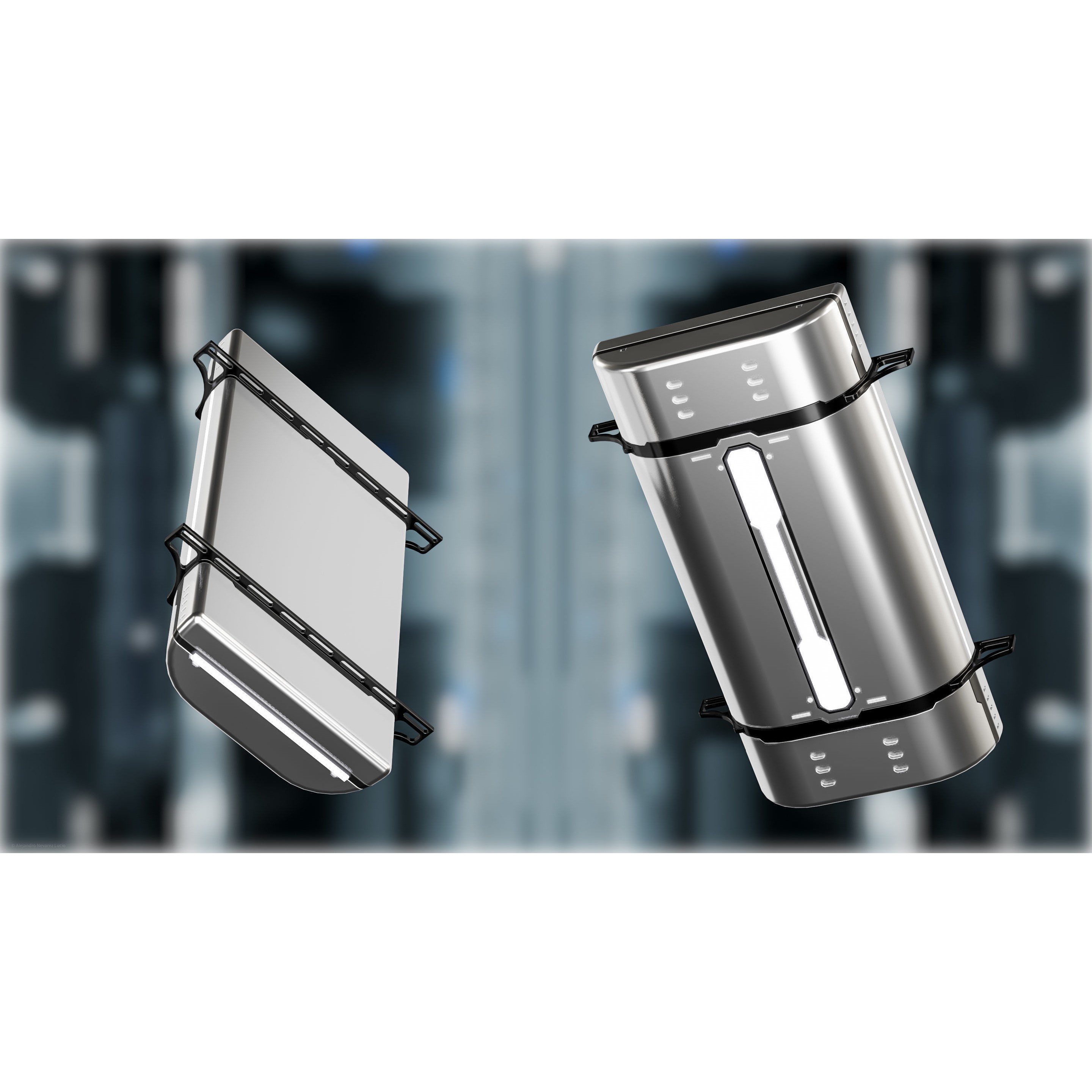 25 Sci-Fi Interior Asset Pack - Low-Poly Game-Ready 3D Model - View 29