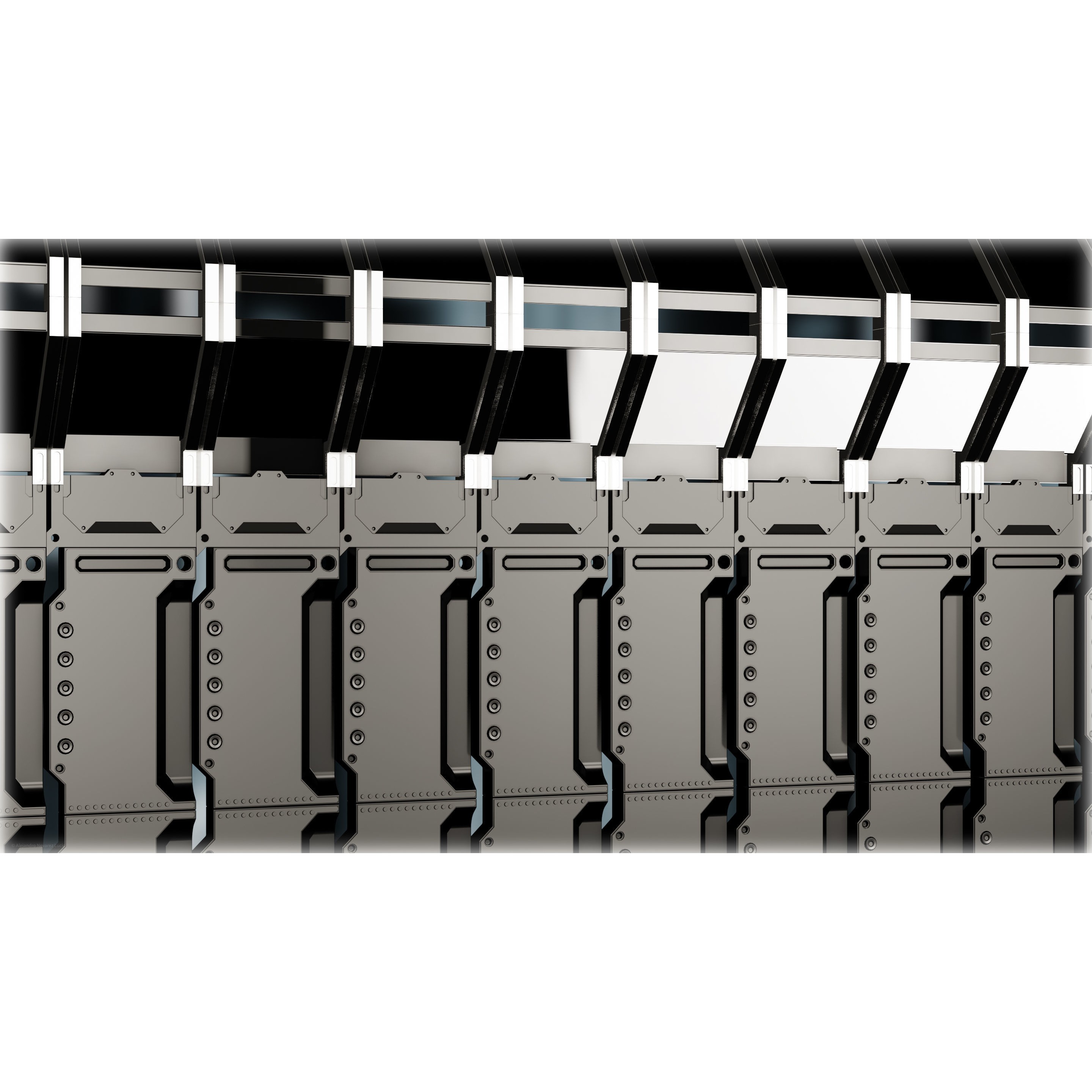 25 Sci-Fi Interior Asset Pack - Low-Poly Game-Ready 3D Model - View 33