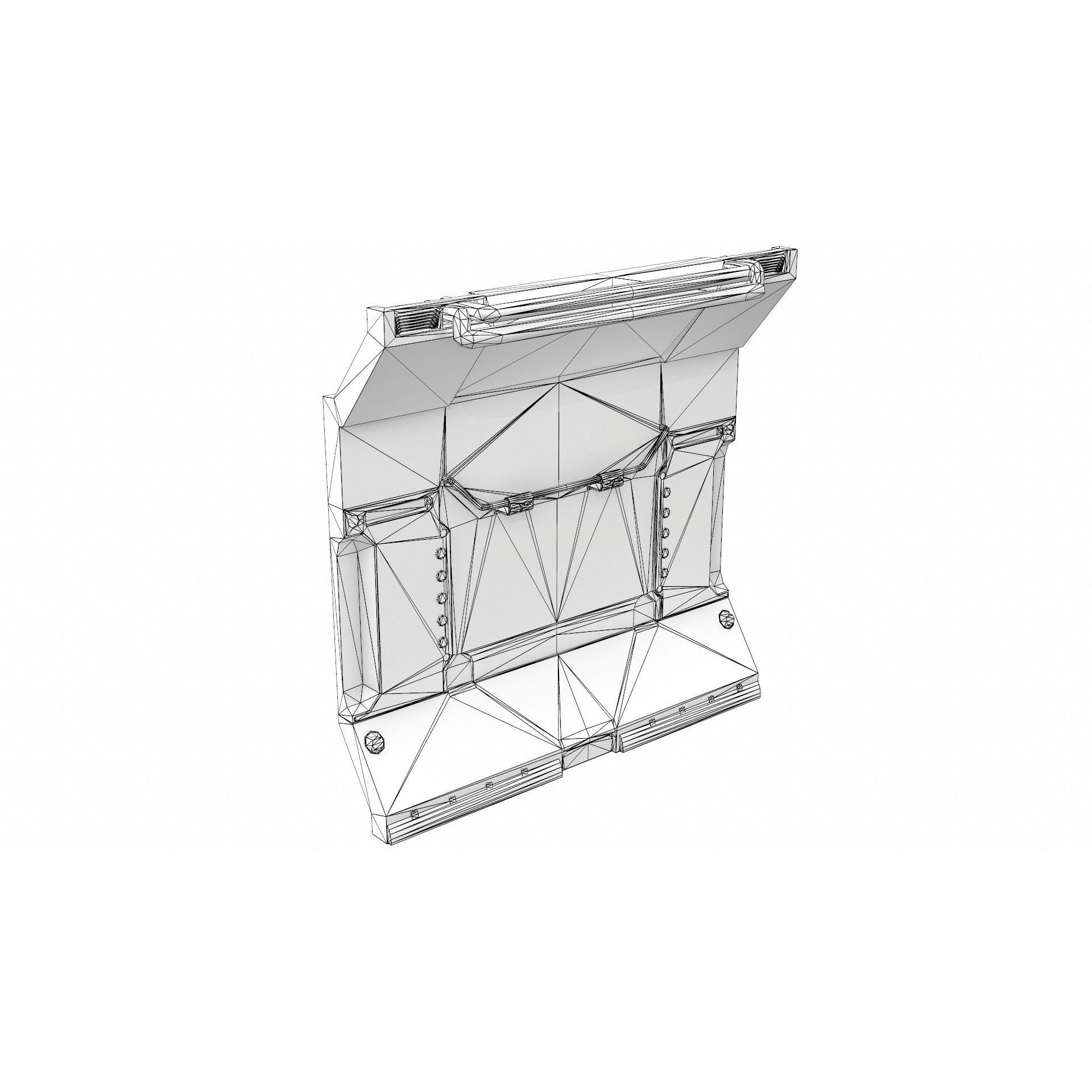 25 Sci-Fi Interior Asset Pack - Low-Poly Game-Ready 3D Model - View 40