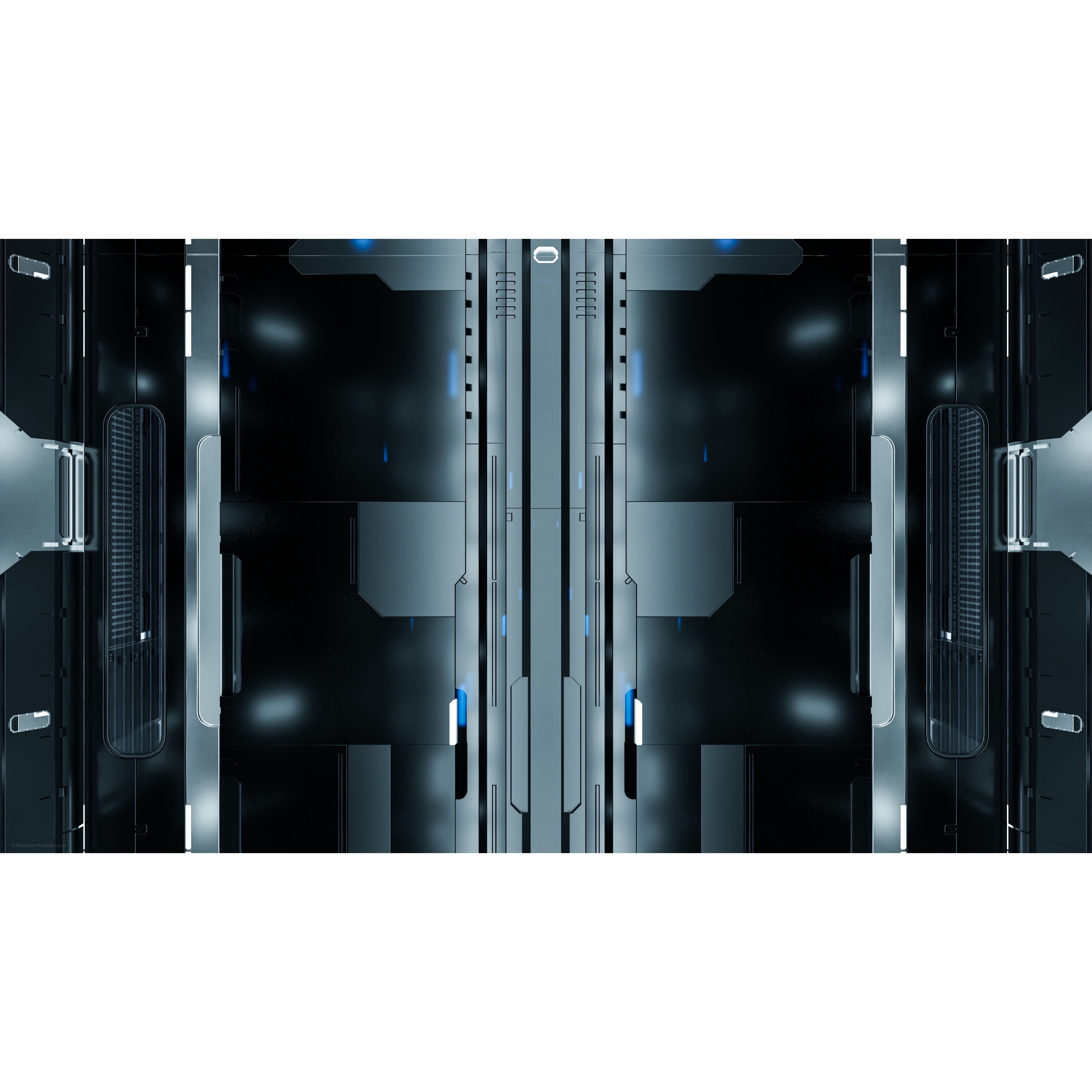 25 Sci-Fi Interior Asset Pack - Low-Poly Game-Ready 3D Model - View 7