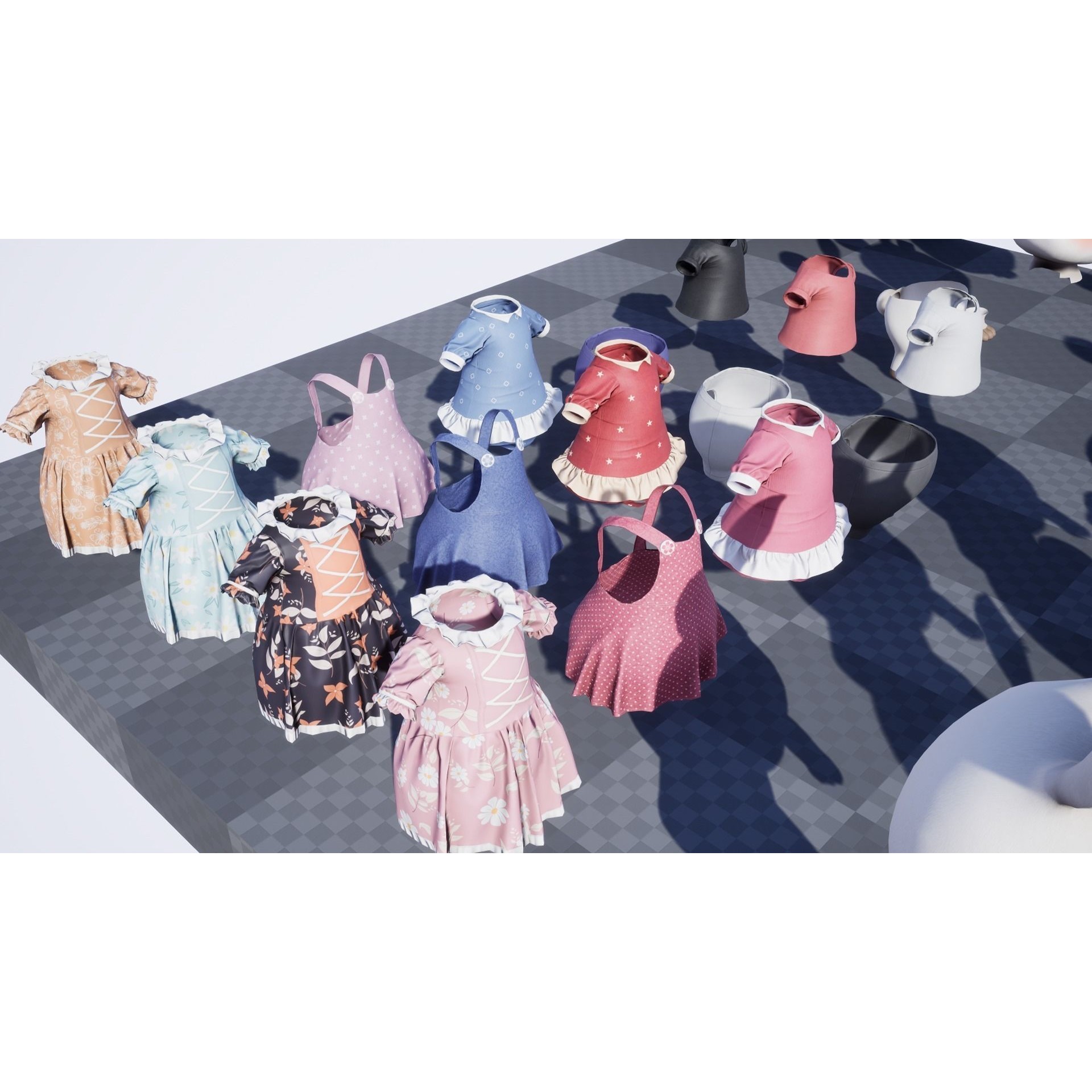 Bunny Jessica 3D Model – Low Poly Game-Ready Character, FBX - View 21