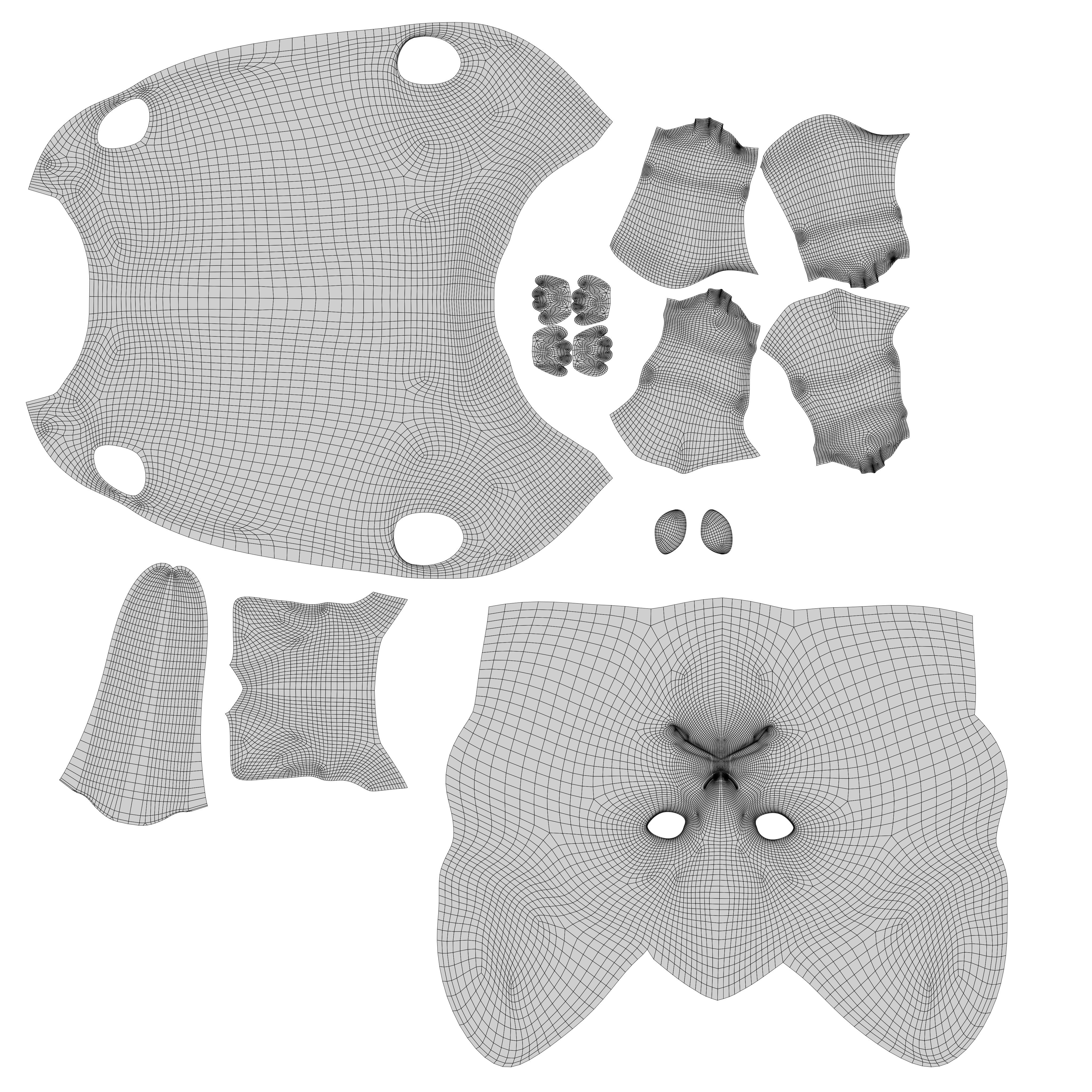 Balinese Cat 3D Model – Low Poly Rigged Asset, FBX & Blender - View 10