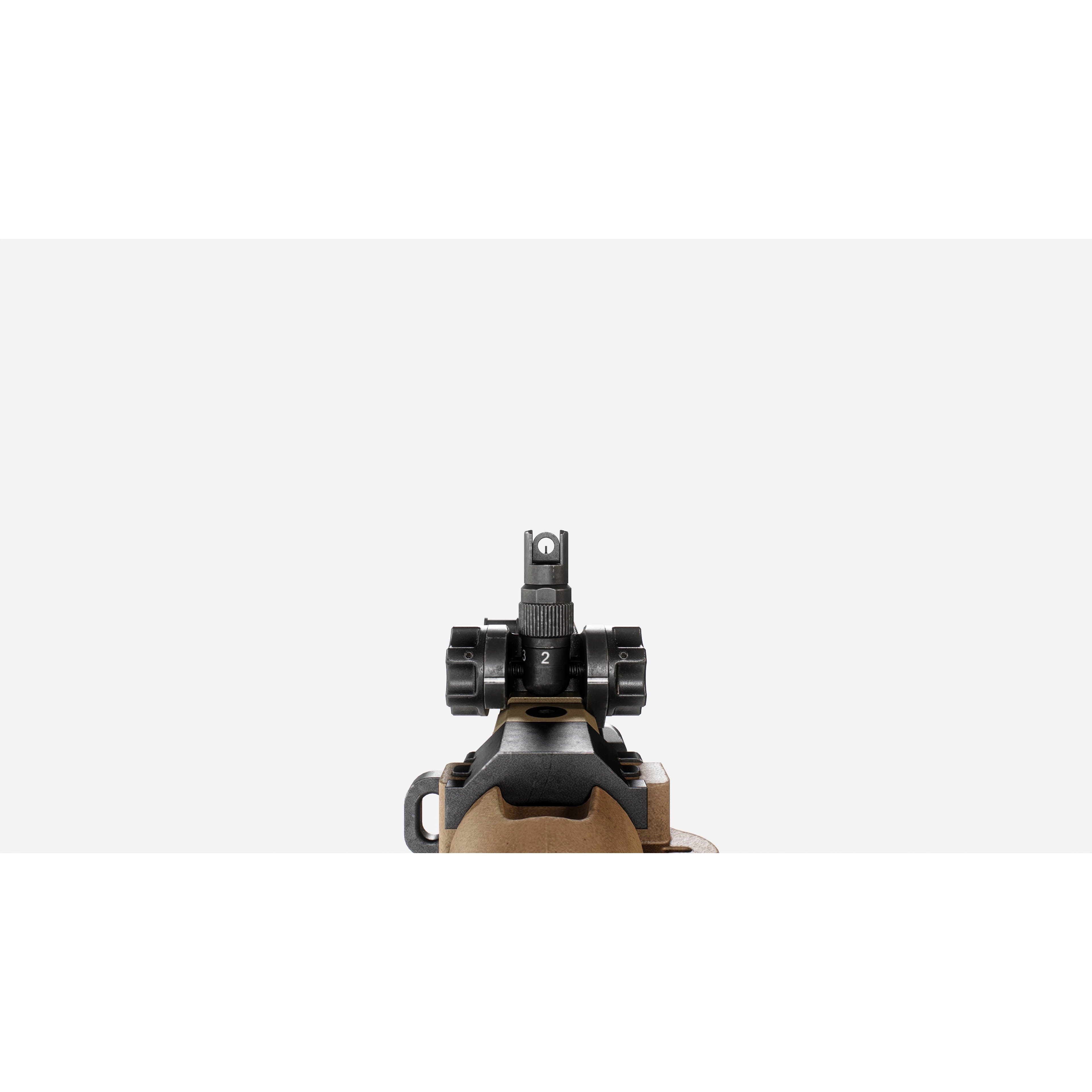 FN SCAR-H MK17 3D Model – Low Poly Game-Ready Rifle, FBX - View 16