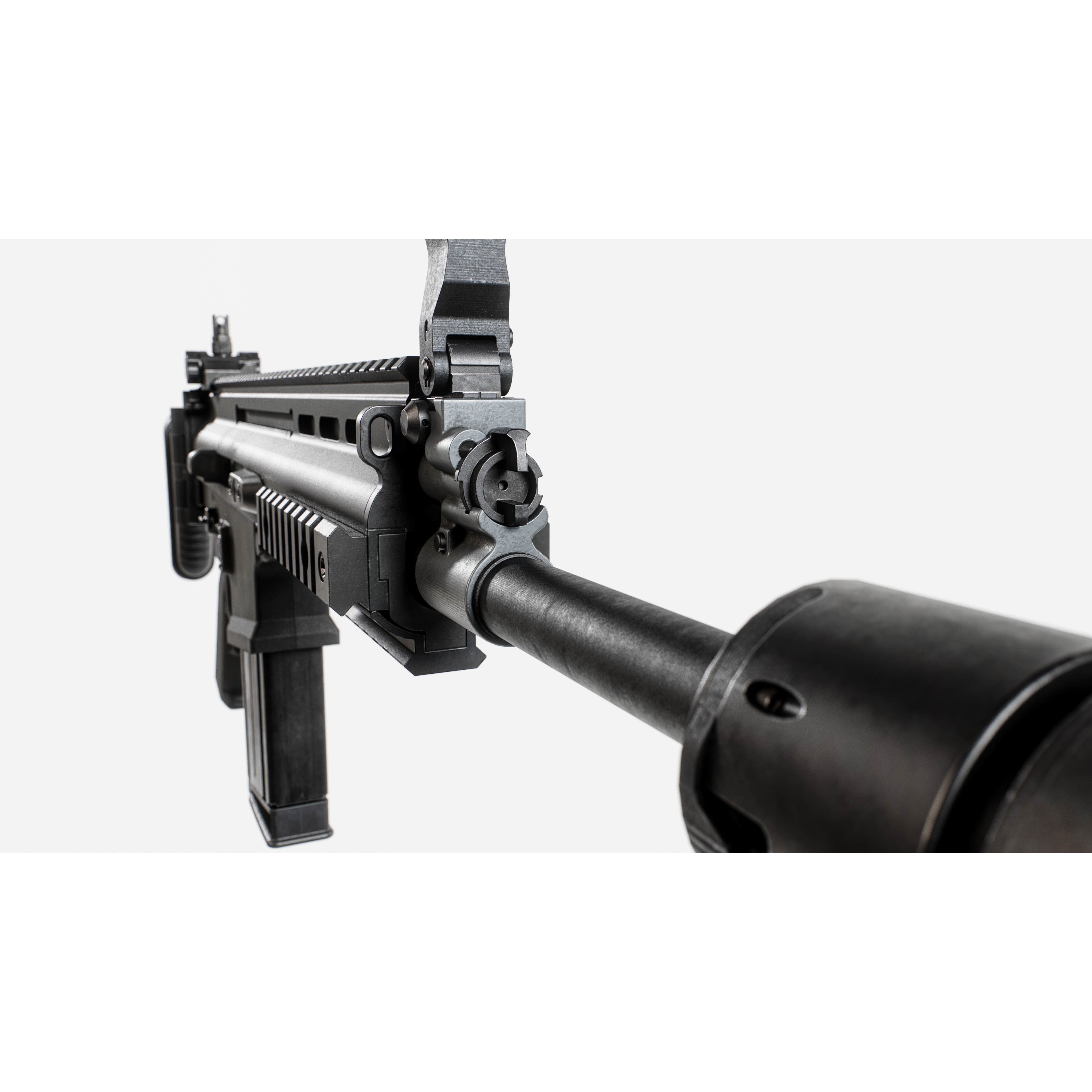 FN SCAR-H MK17 3D Model – Low Poly Game-Ready Rifle, FBX - View 23