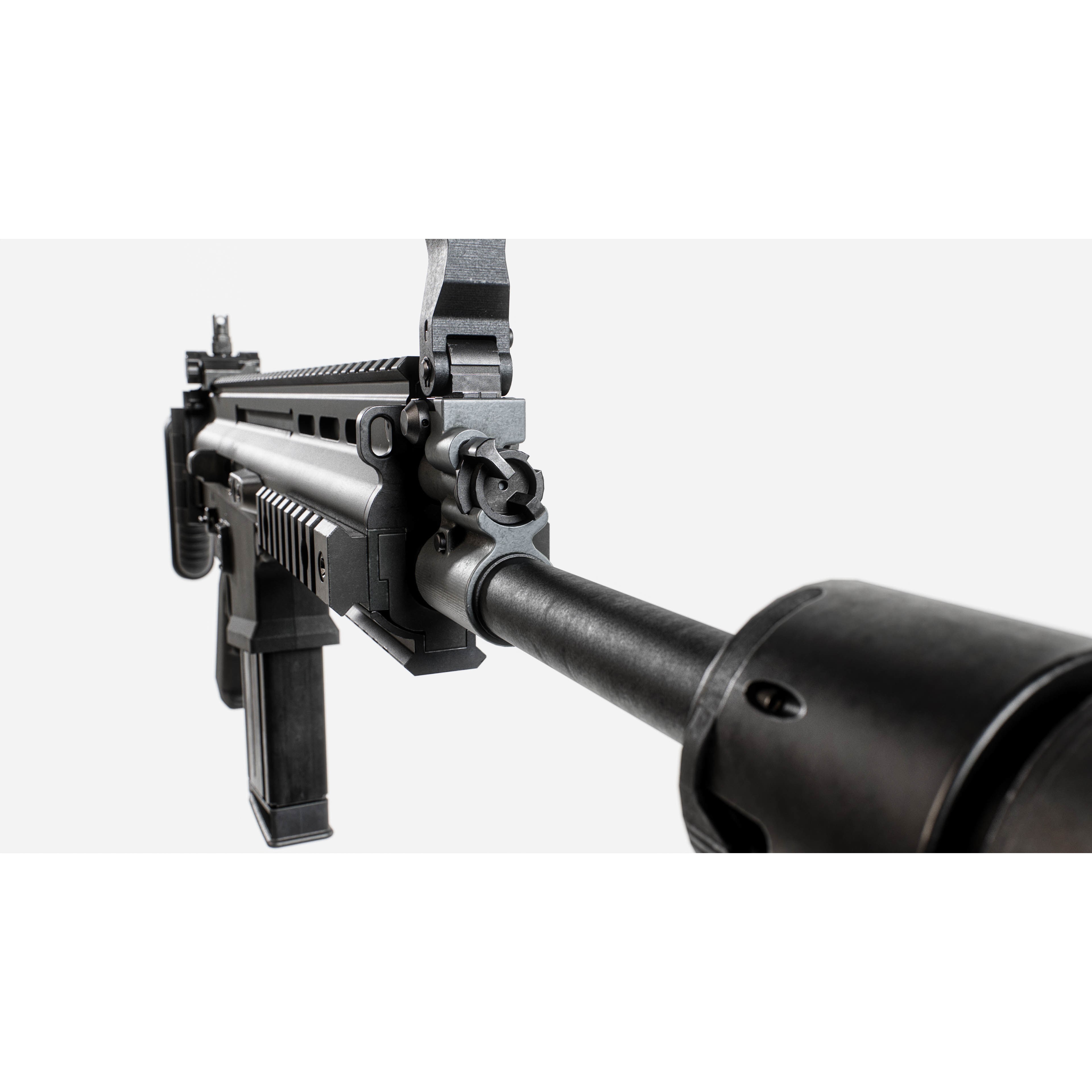 FN SCAR-H MK17 3D Model – Low Poly Game-Ready Rifle, FBX - View 24