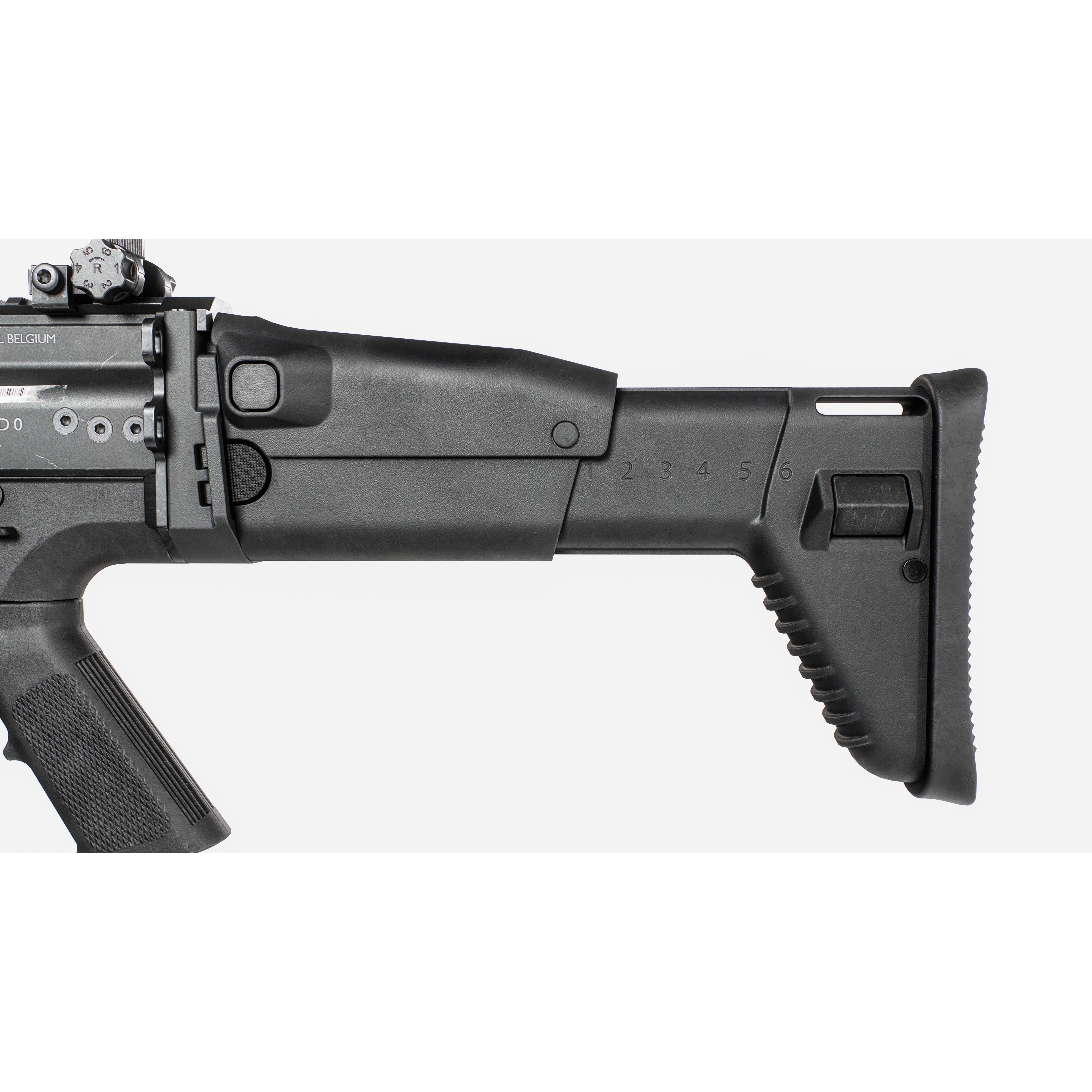 FN SCAR-H MK17 3D Model – Low Poly Game-Ready Rifle, FBX - View 30