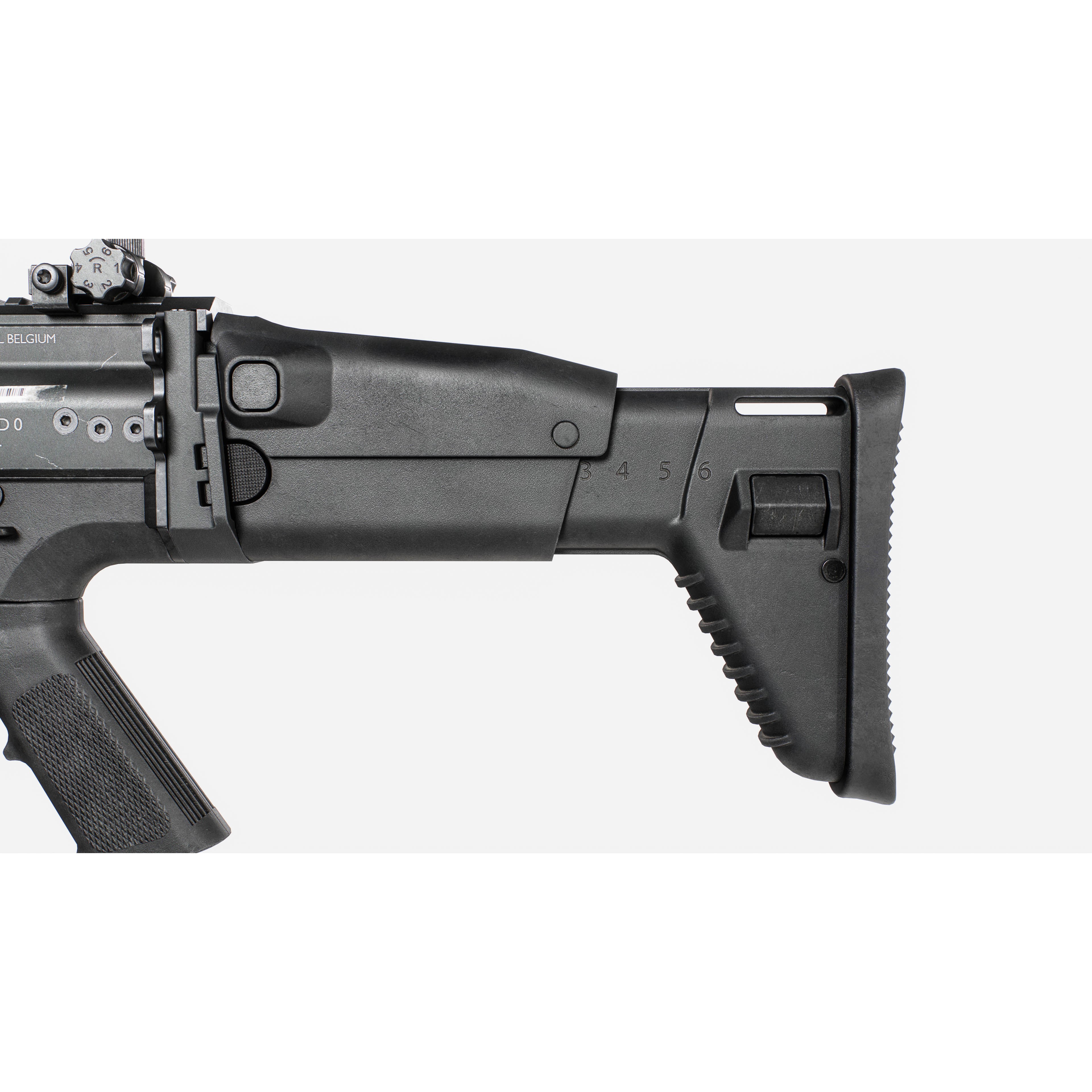 FN SCAR-H MK17 3D Model – Low Poly Game-Ready Rifle, FBX - View 31