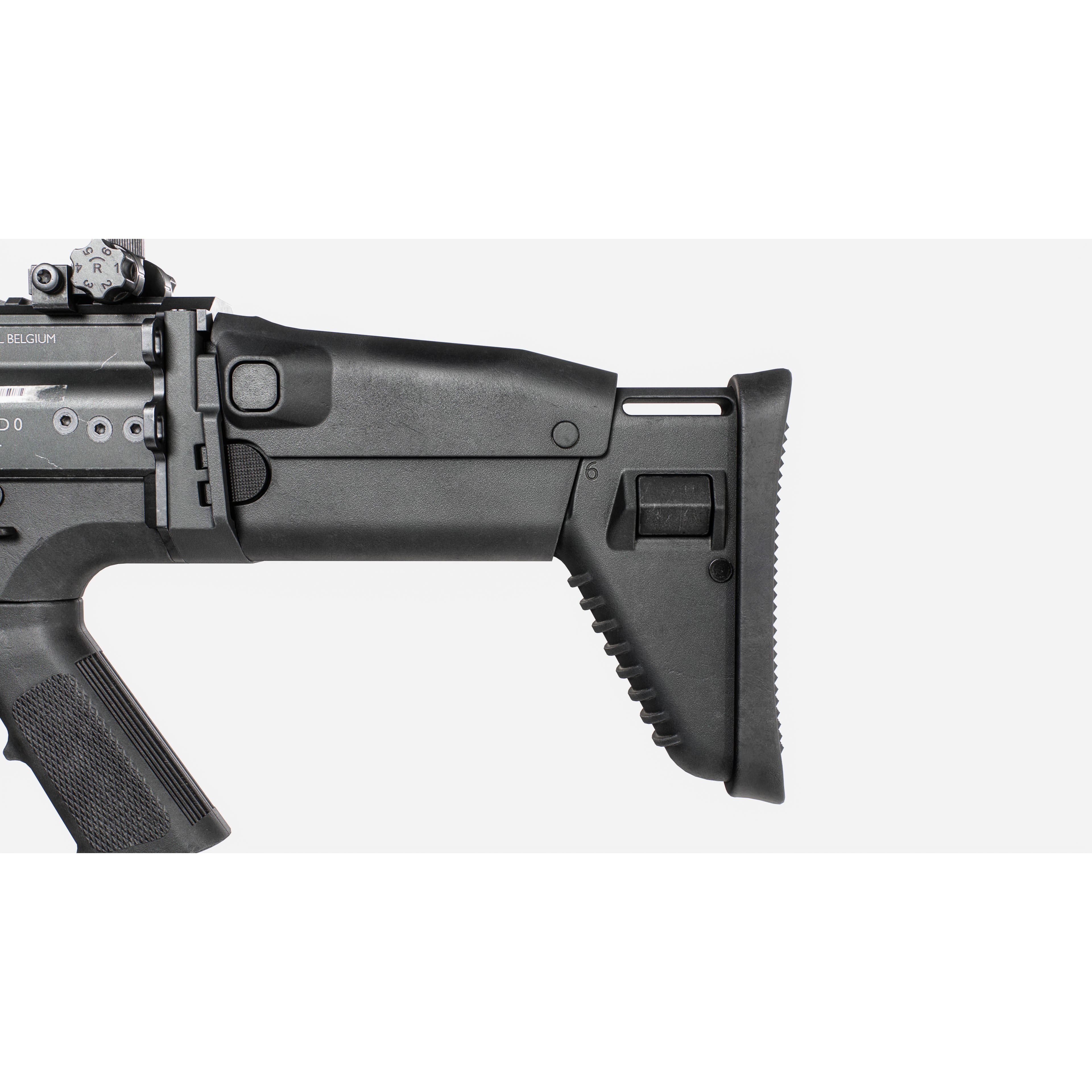FN SCAR-H MK17 3D Model – Low Poly Game-Ready Rifle, FBX - View 32