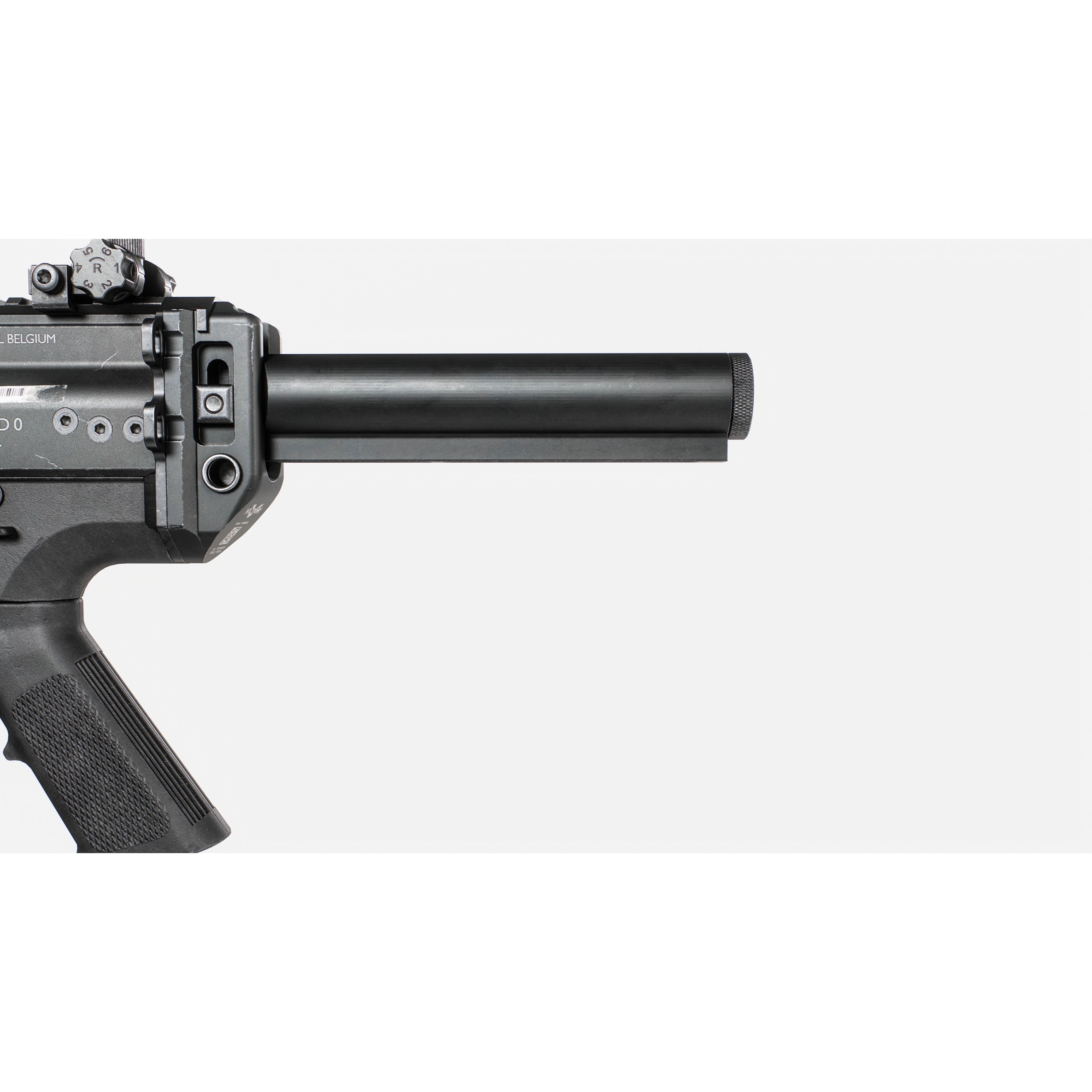 FN SCAR-H MK17 3D Model – Low Poly Game-Ready Rifle, FBX - View 36