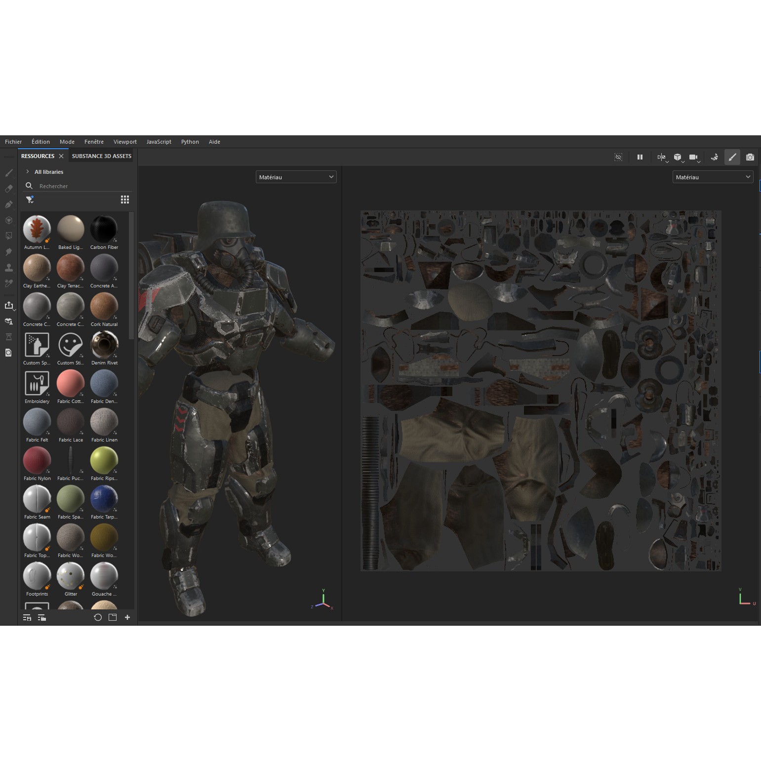 Juggernaut Soldier 3D Model – Heavily Armored Character, Game-Ready FBX