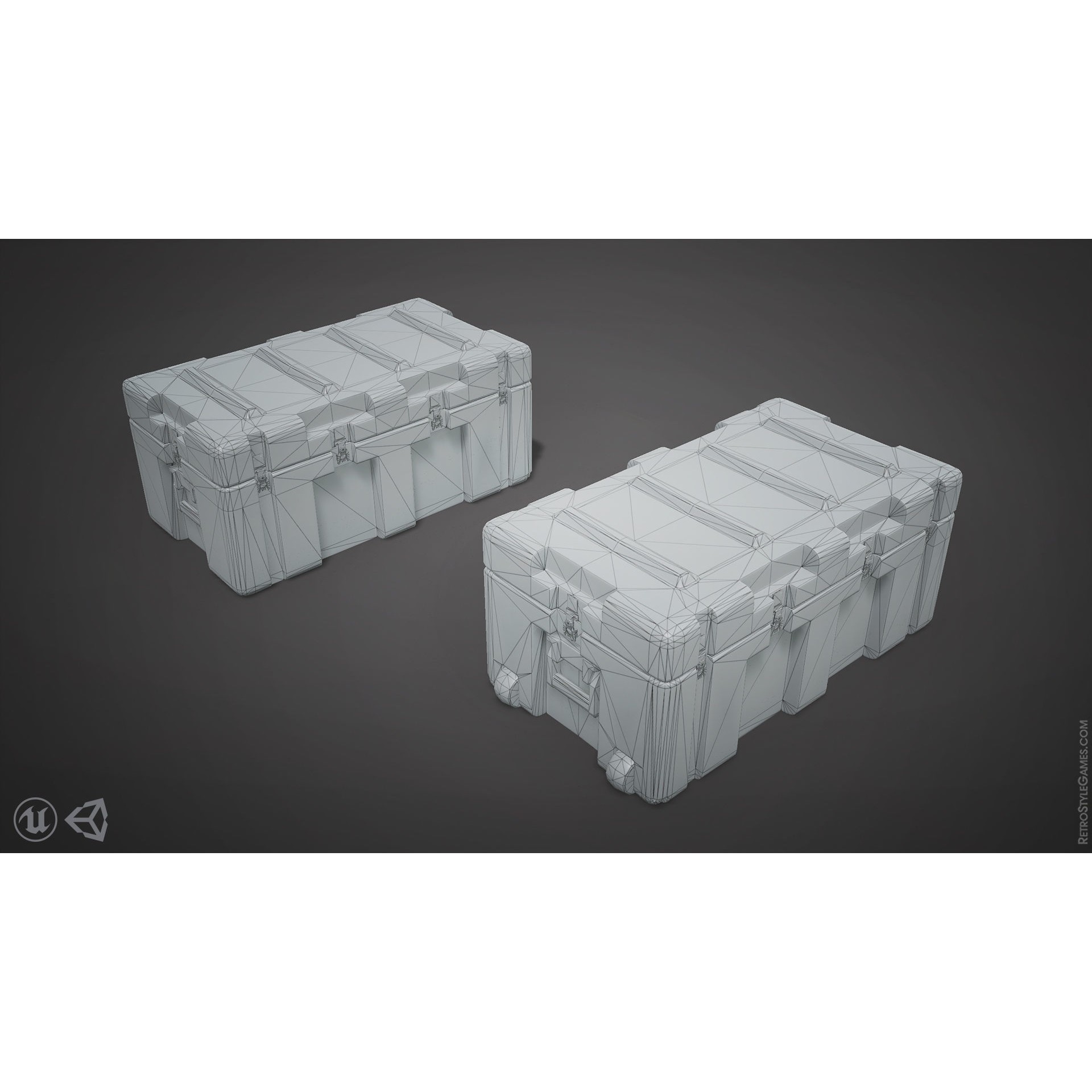 Defense Line 3D Model – Low Poly Military Asset Pack, FBX - View 33