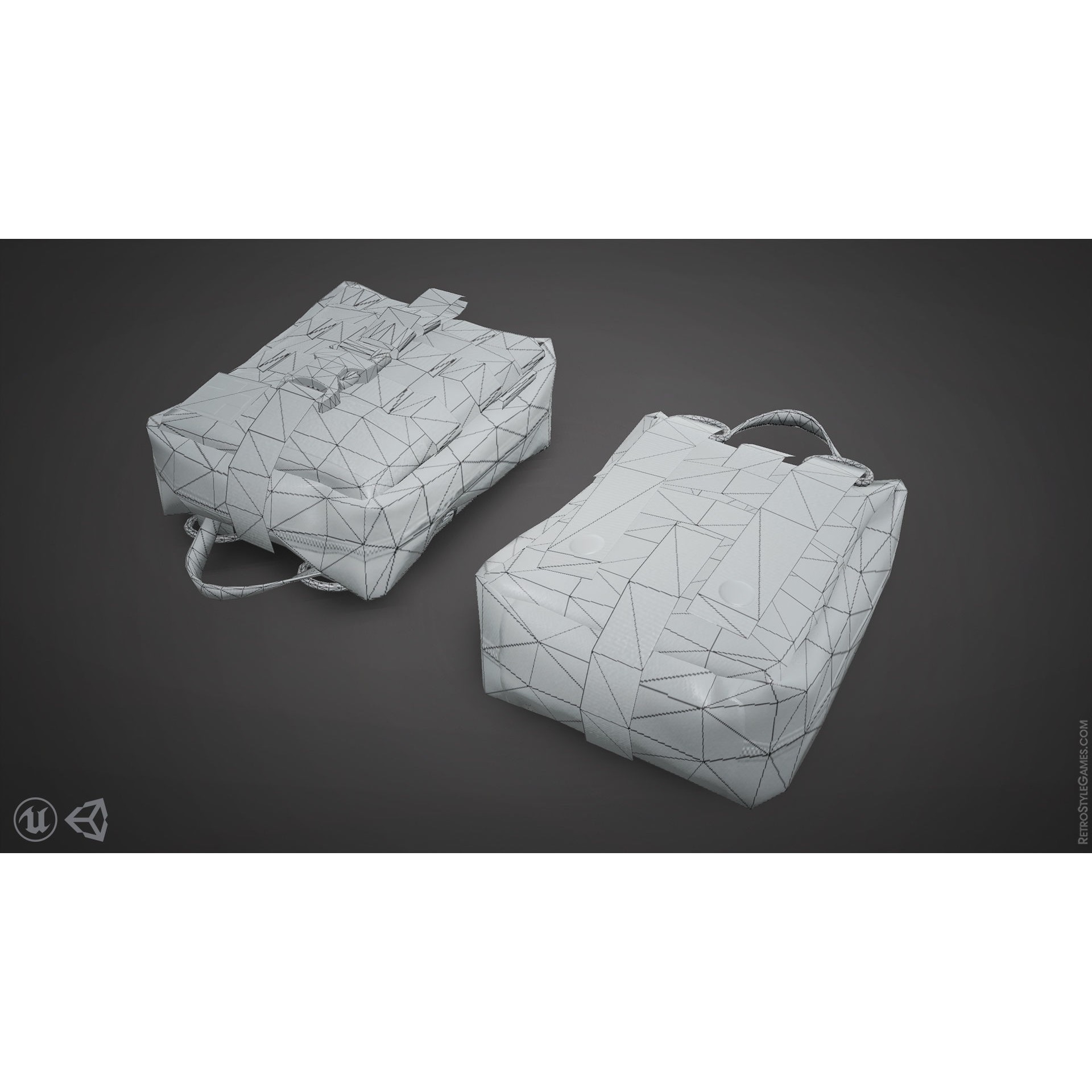 Defense Line 3D Model – Low Poly Military Asset Pack, FBX - View 43