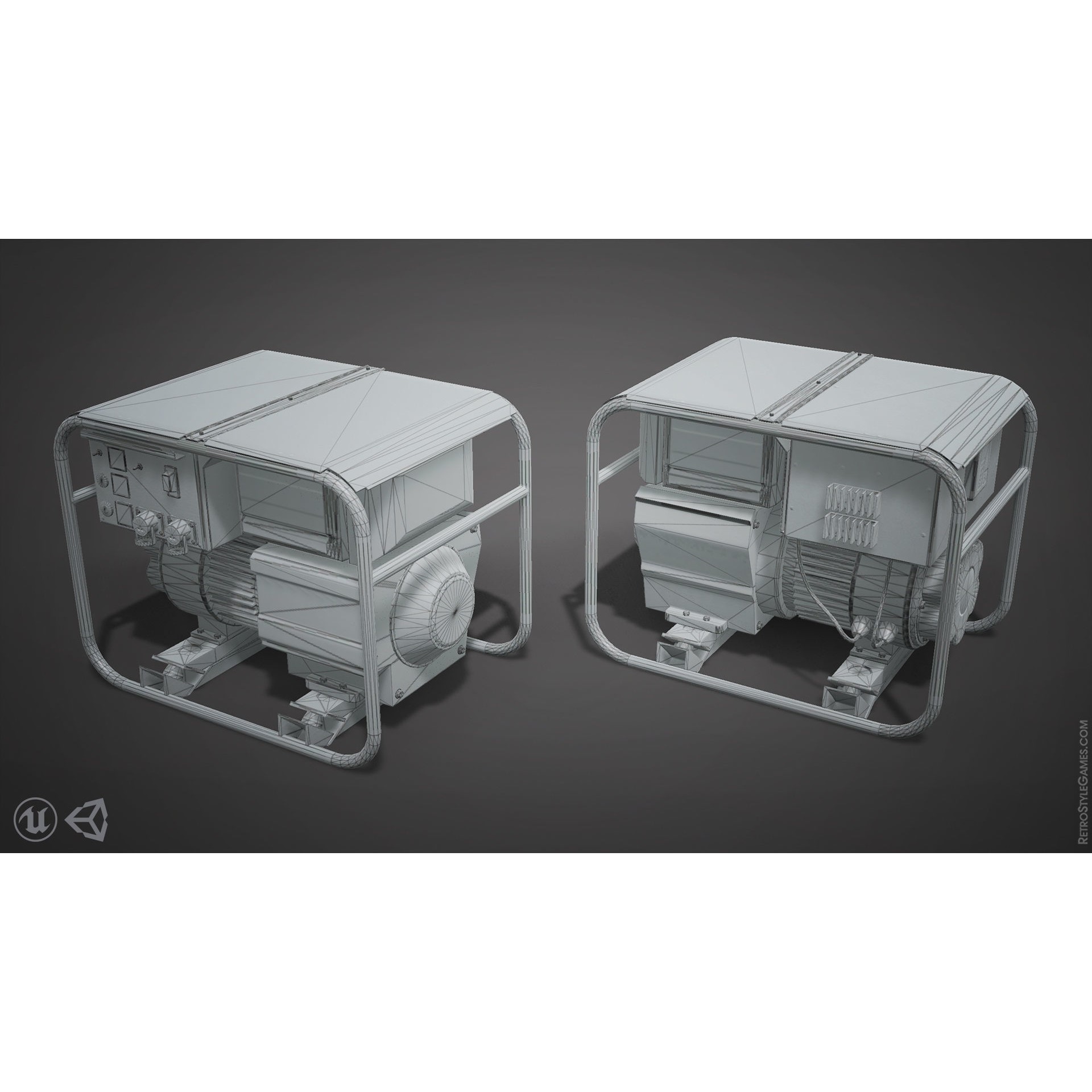 Defense Line 3D Model – Low Poly Military Asset Pack, FBX - View 53