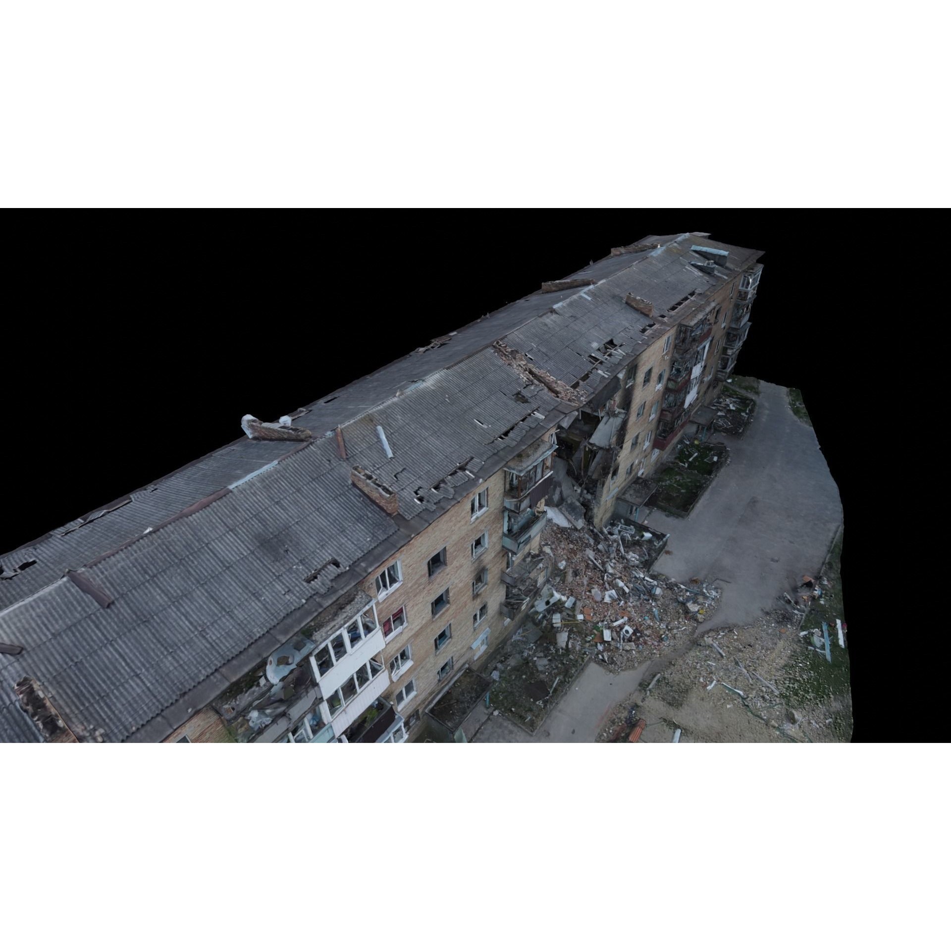 Ukrainian Buildings 3D Model – High Quality Scans, FBX & OBJ - View 20