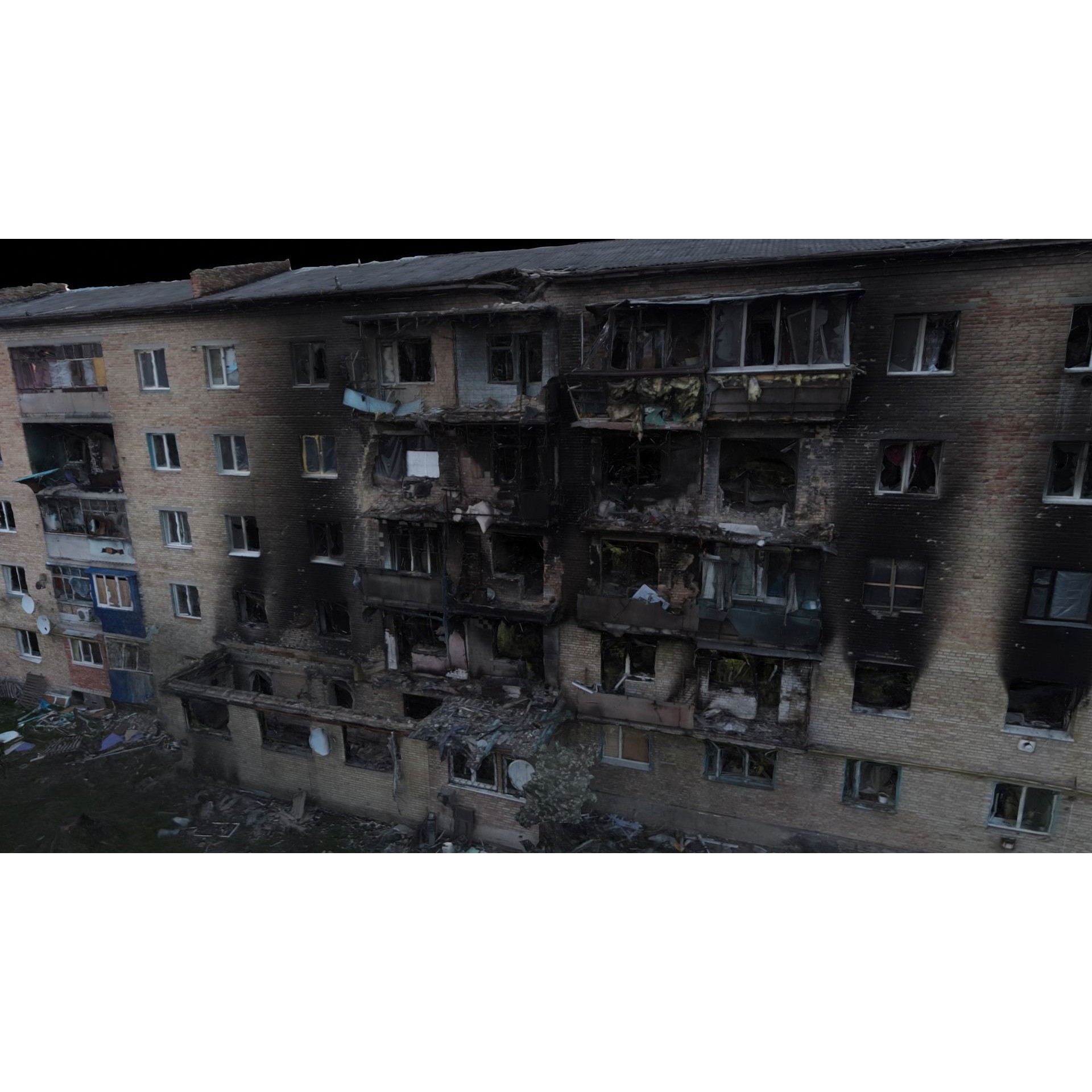 Ukrainian Buildings 3D Model – High Quality Scans, FBX & OBJ - View 25