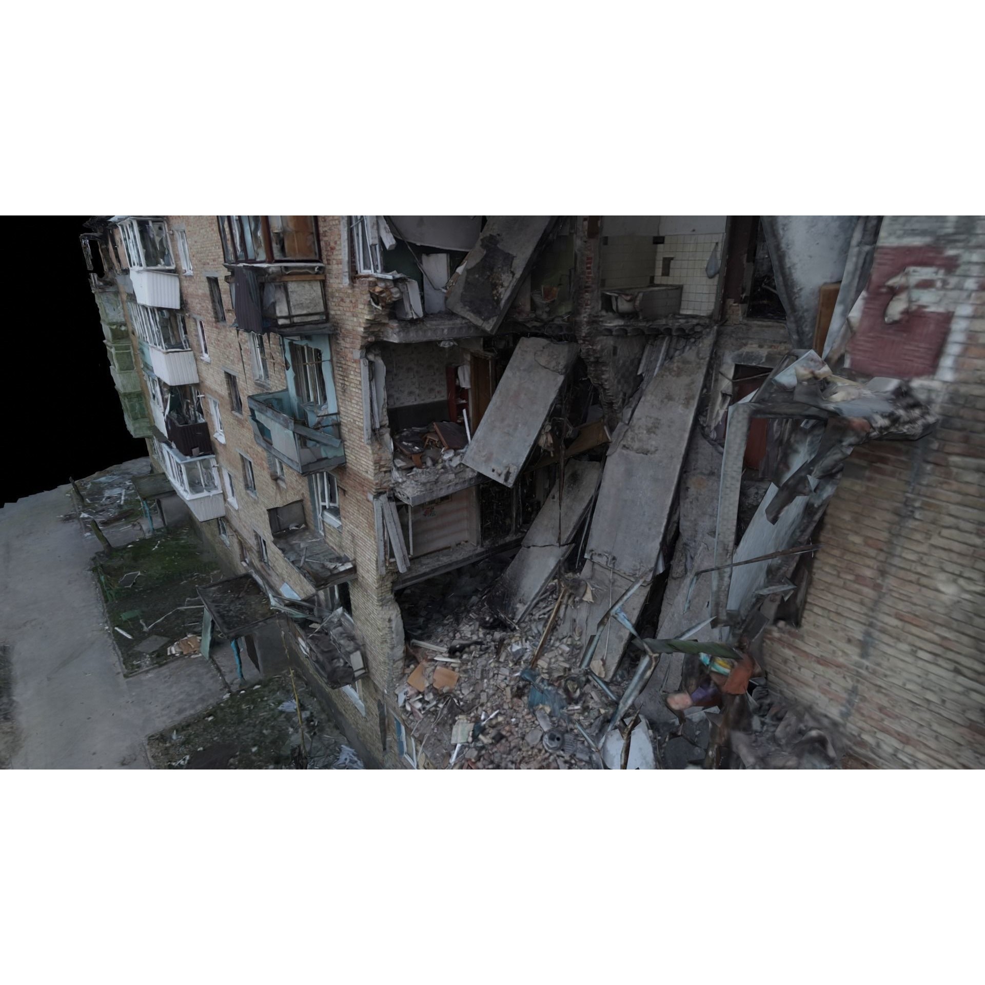 Ukrainian Buildings 3D Model – High Quality Scans, FBX & OBJ - View 26