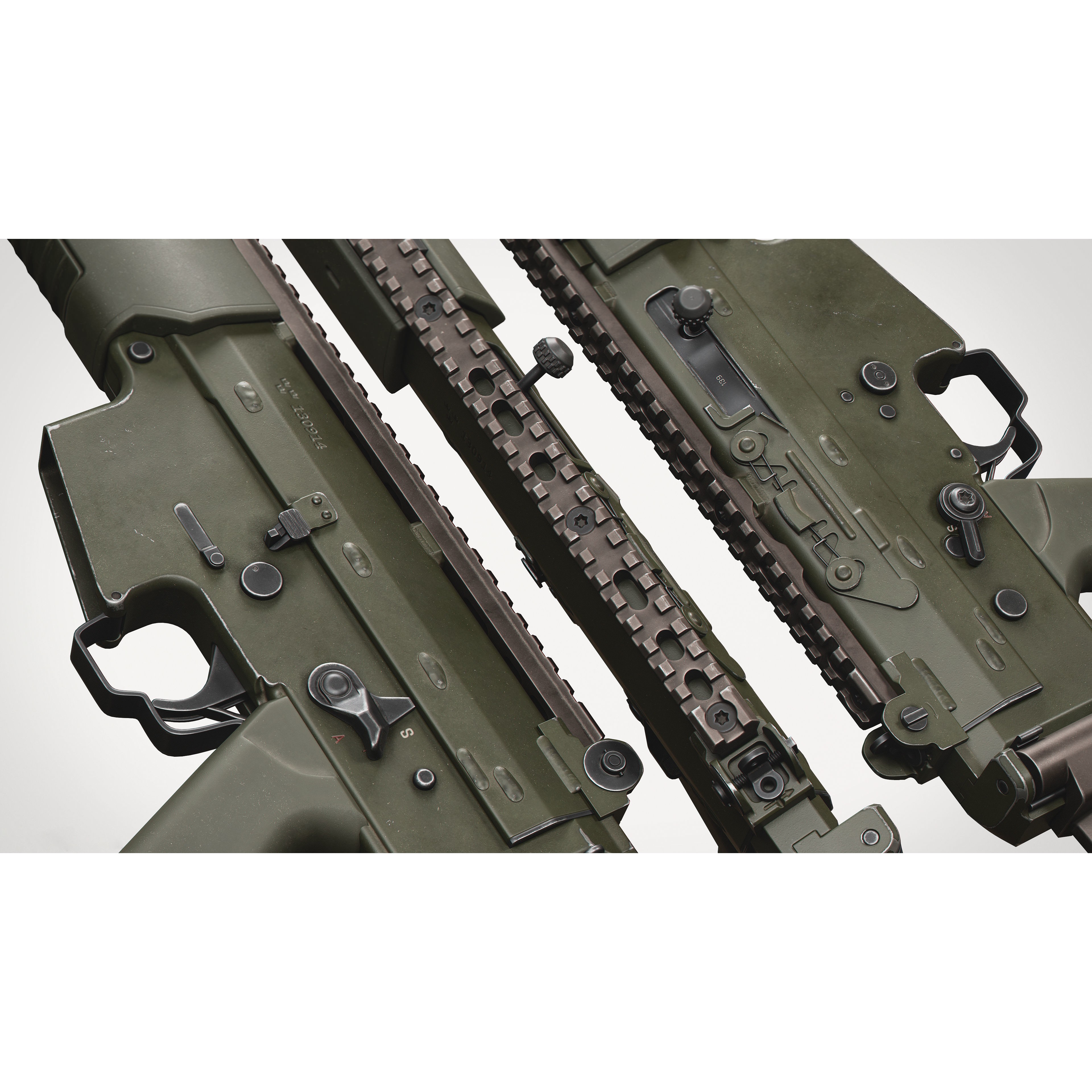 AK5C Rifle 3D Model – Low Poly Game Ready Asset, FBX, OBJ - View 6