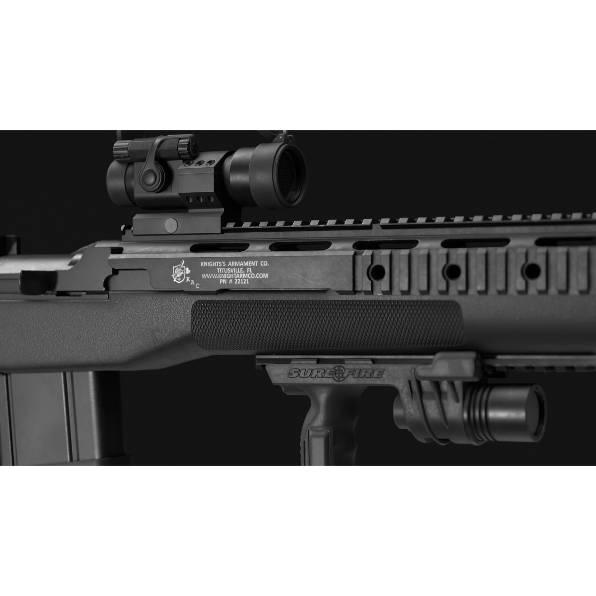 Springfield M1A Super Match 3D Model – Low Poly Game Asset, FBX, Rigged - View 12