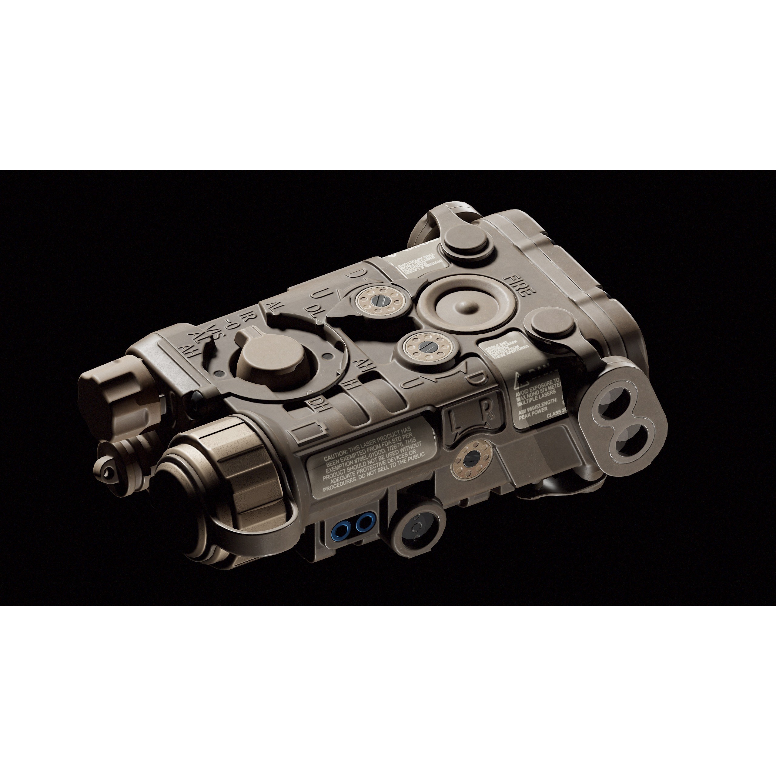 NGAL Aiming Laser 3D Model – Low Poly Game-Ready Asset, FBX - View 6