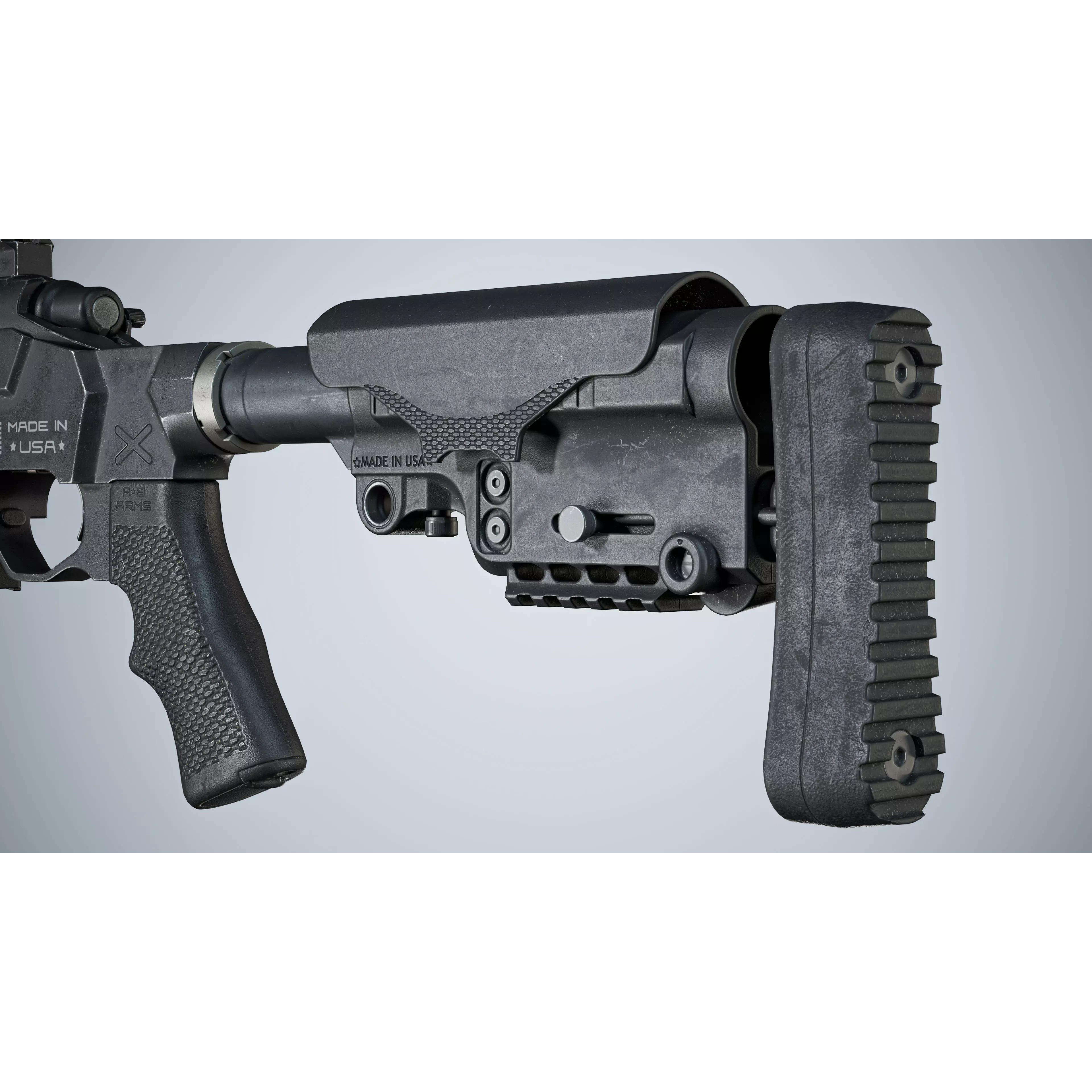 Remington 700 Tactical Sniper Rifle 3D Model – Low Poly Game Asset, FBX, PBR - View 8