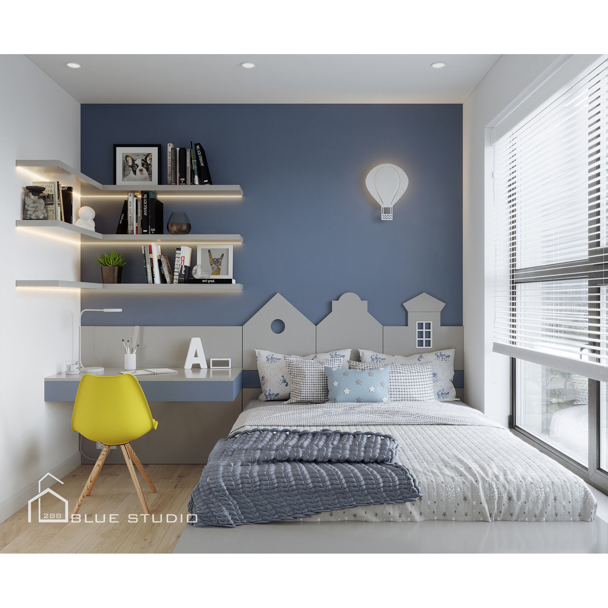 Scandinavian Apartment - Game-Ready 3D Model - View 10