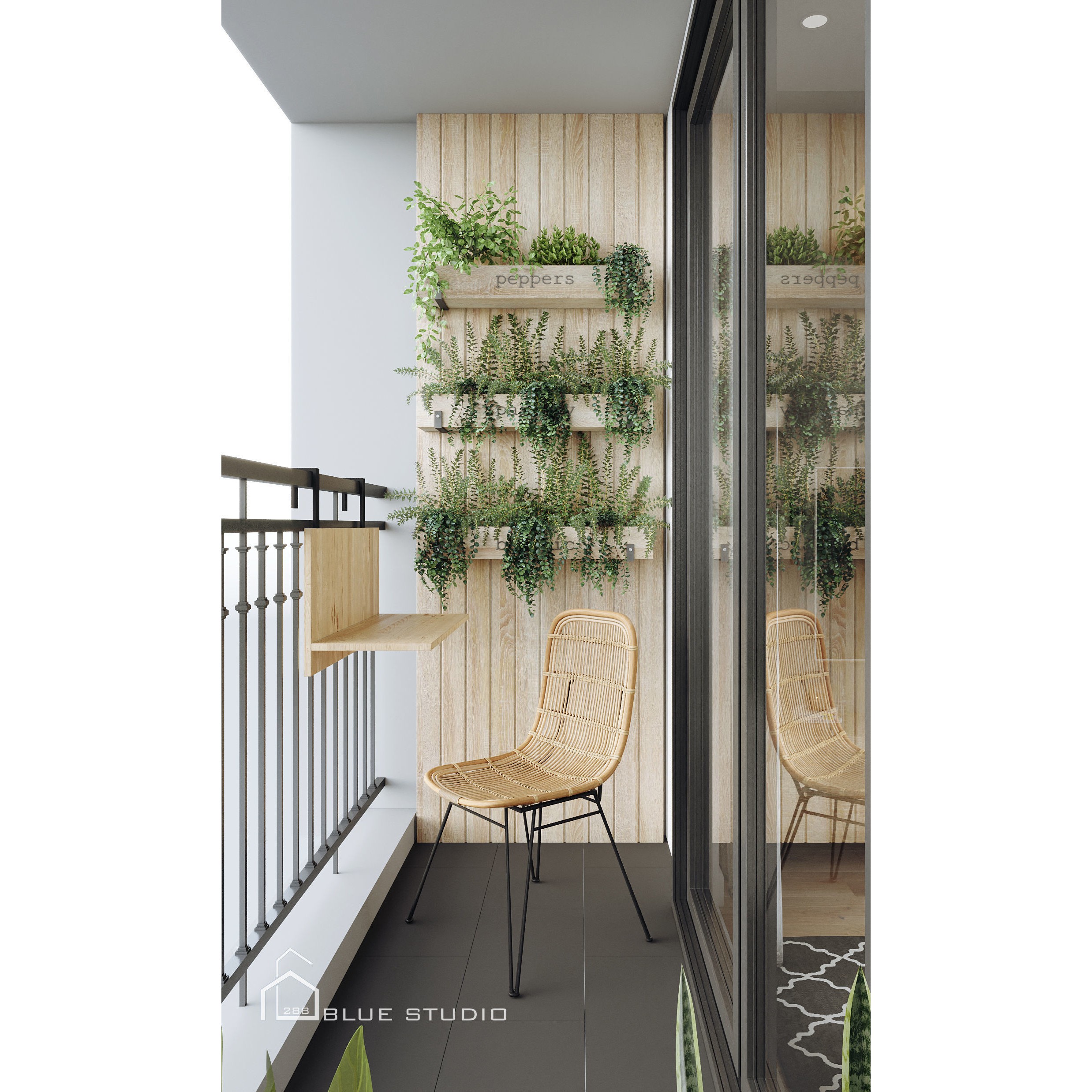 Scandinavian Apartment - Game-Ready 3D Model - View 12