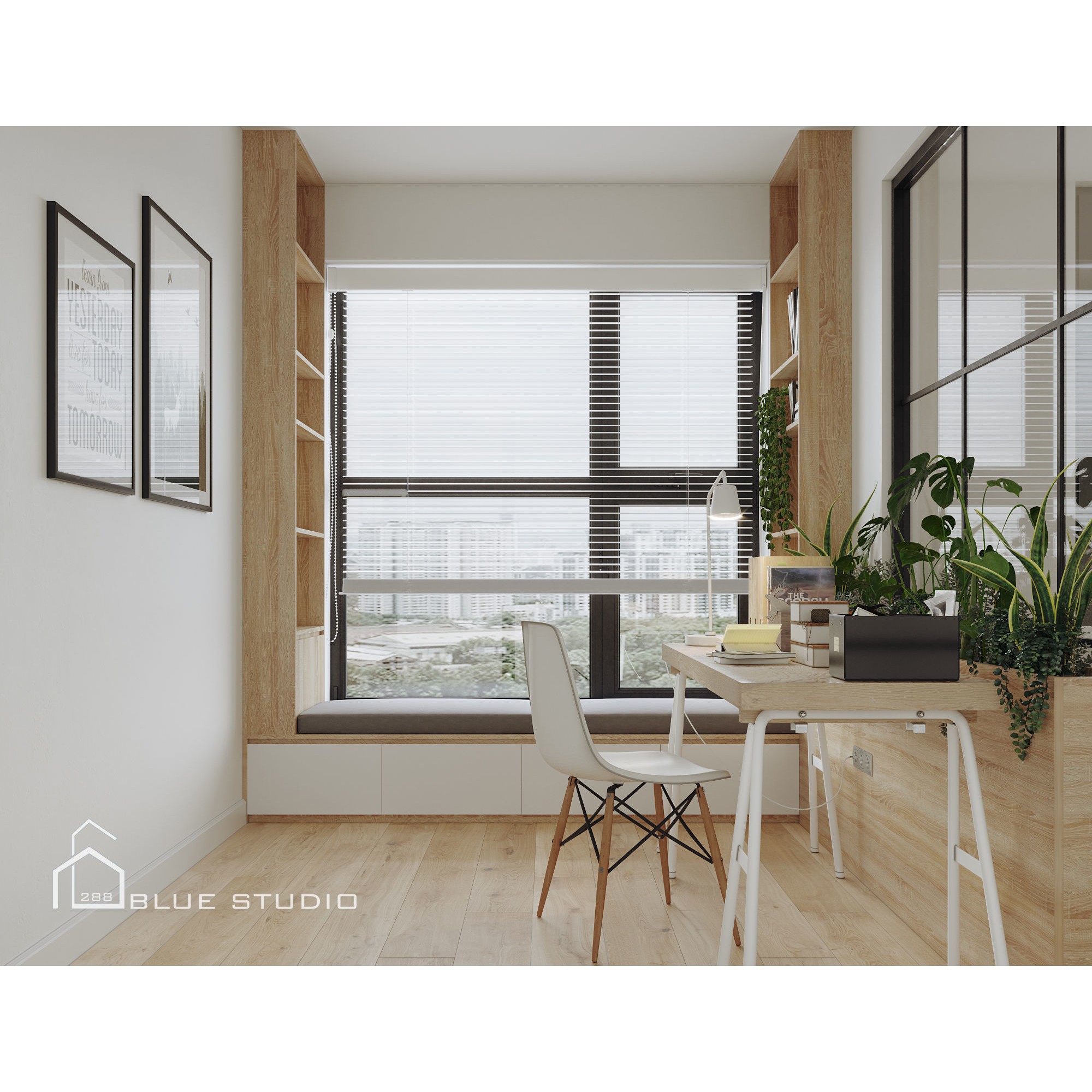 Scandinavian Apartment - Game-Ready 3D Model - View 9