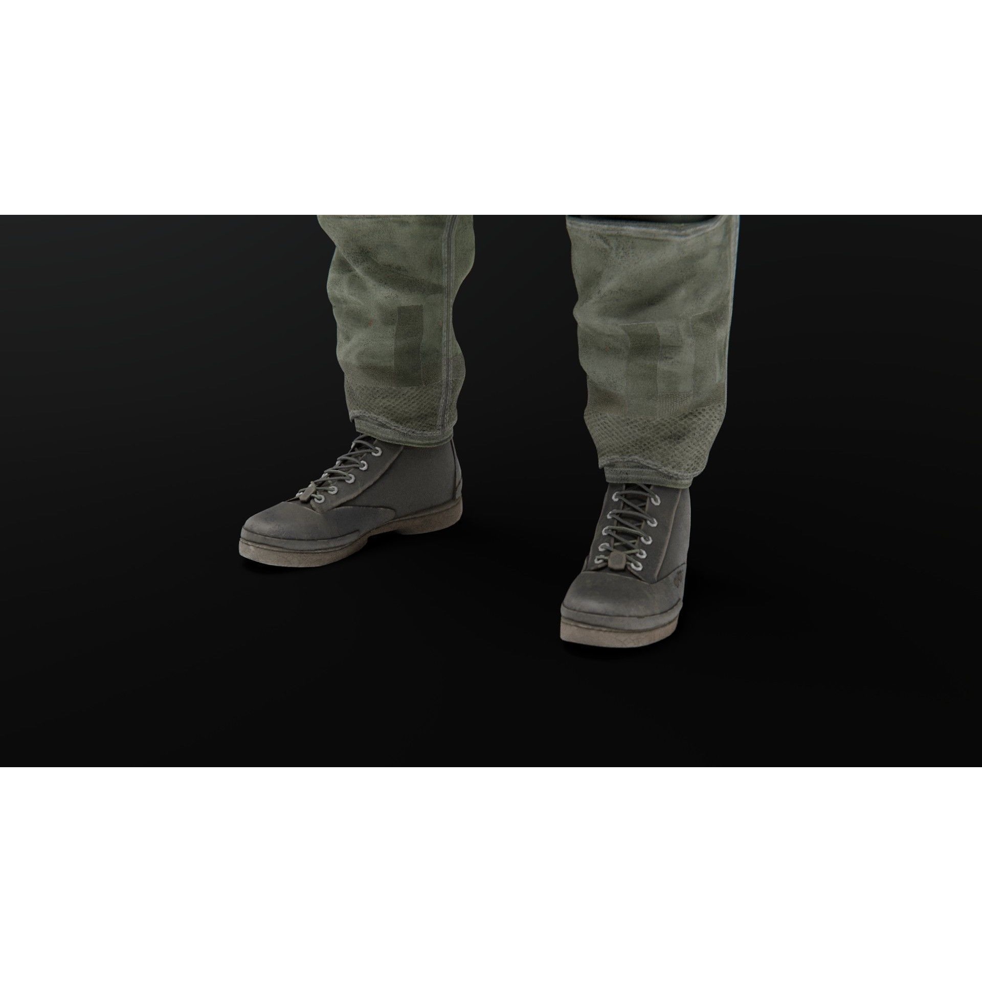 Fighter Pilot 3D Model – High Poly Flight Suit with PBR Textures - View 16