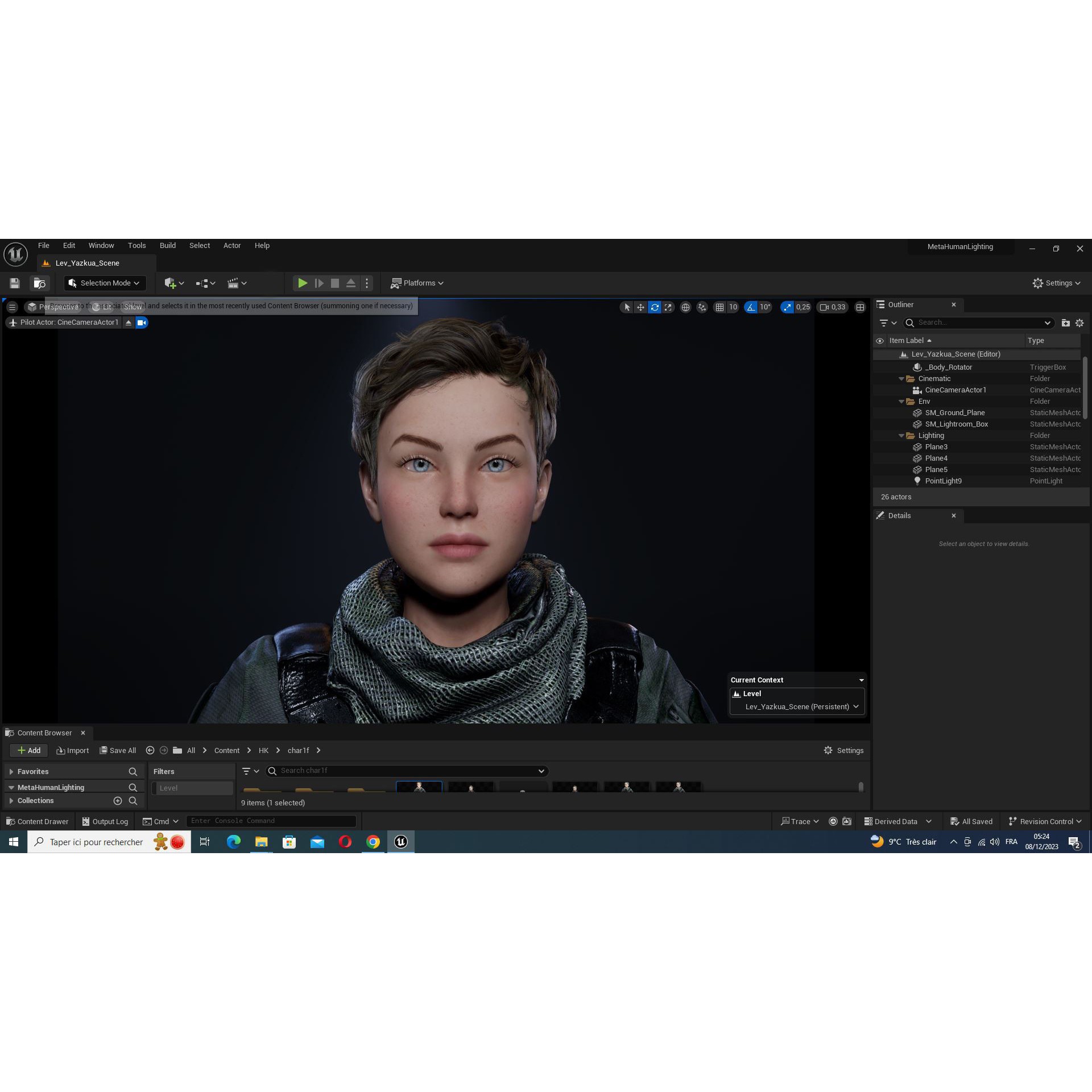 Amelia 3D Model – Low Poly Military Muse with Rigging and PBR Textures - View 43