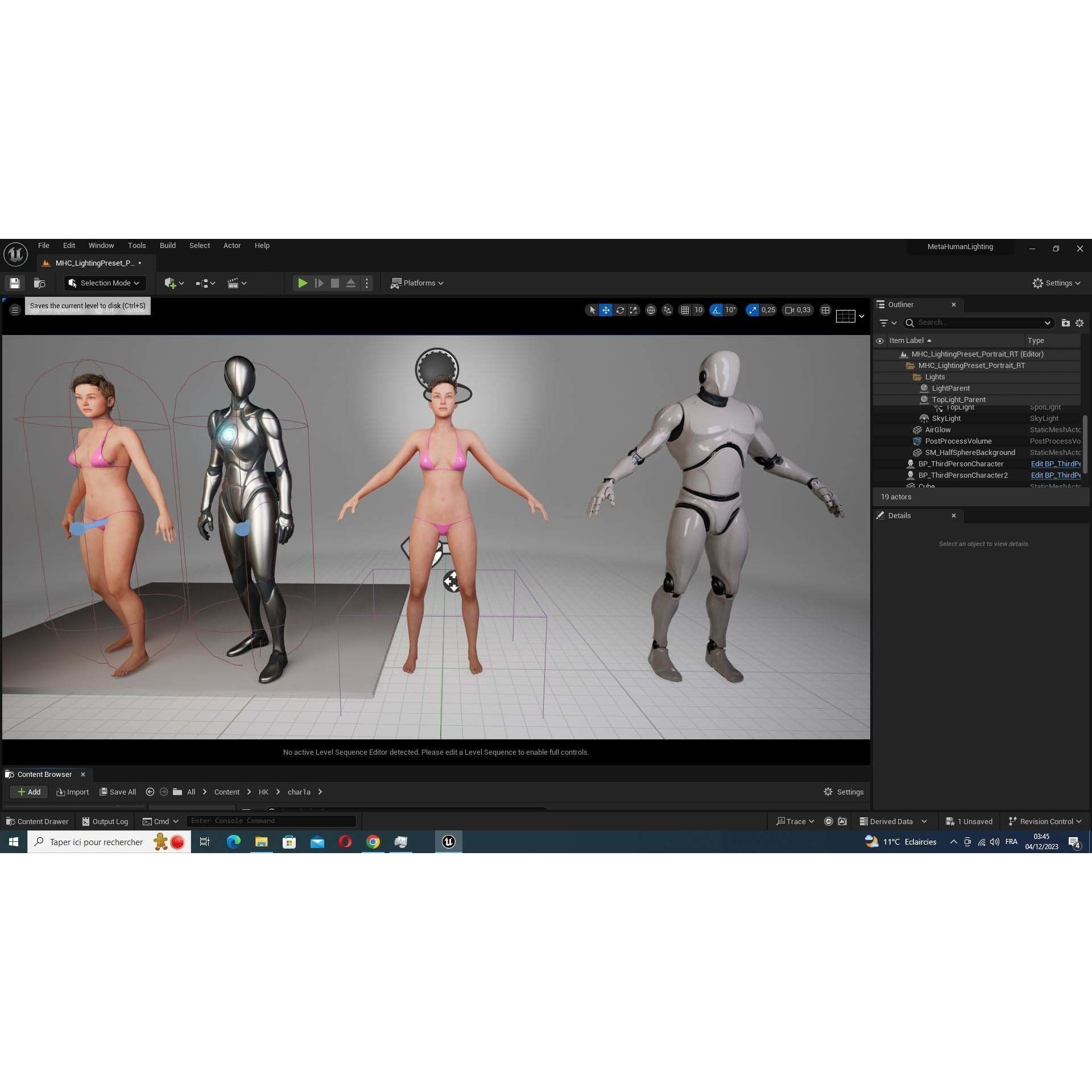 Amelia 3D Model – Low Poly Military Muse with Rigging and PBR Textures - View 45