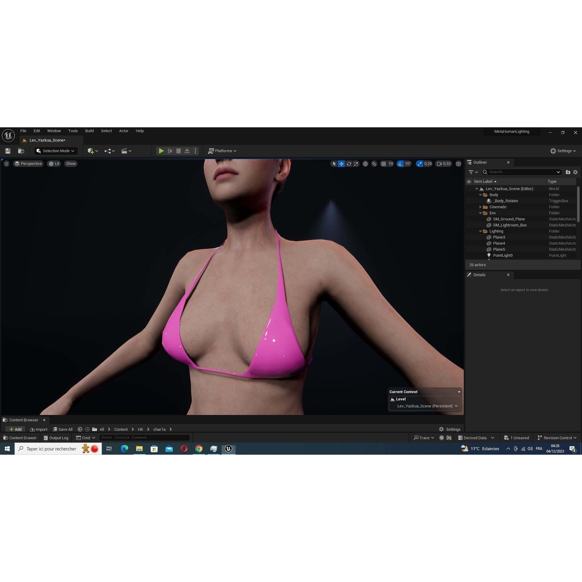 Amelia 3D Model – Low Poly Military Muse with Rigging and PBR Textures - View 52