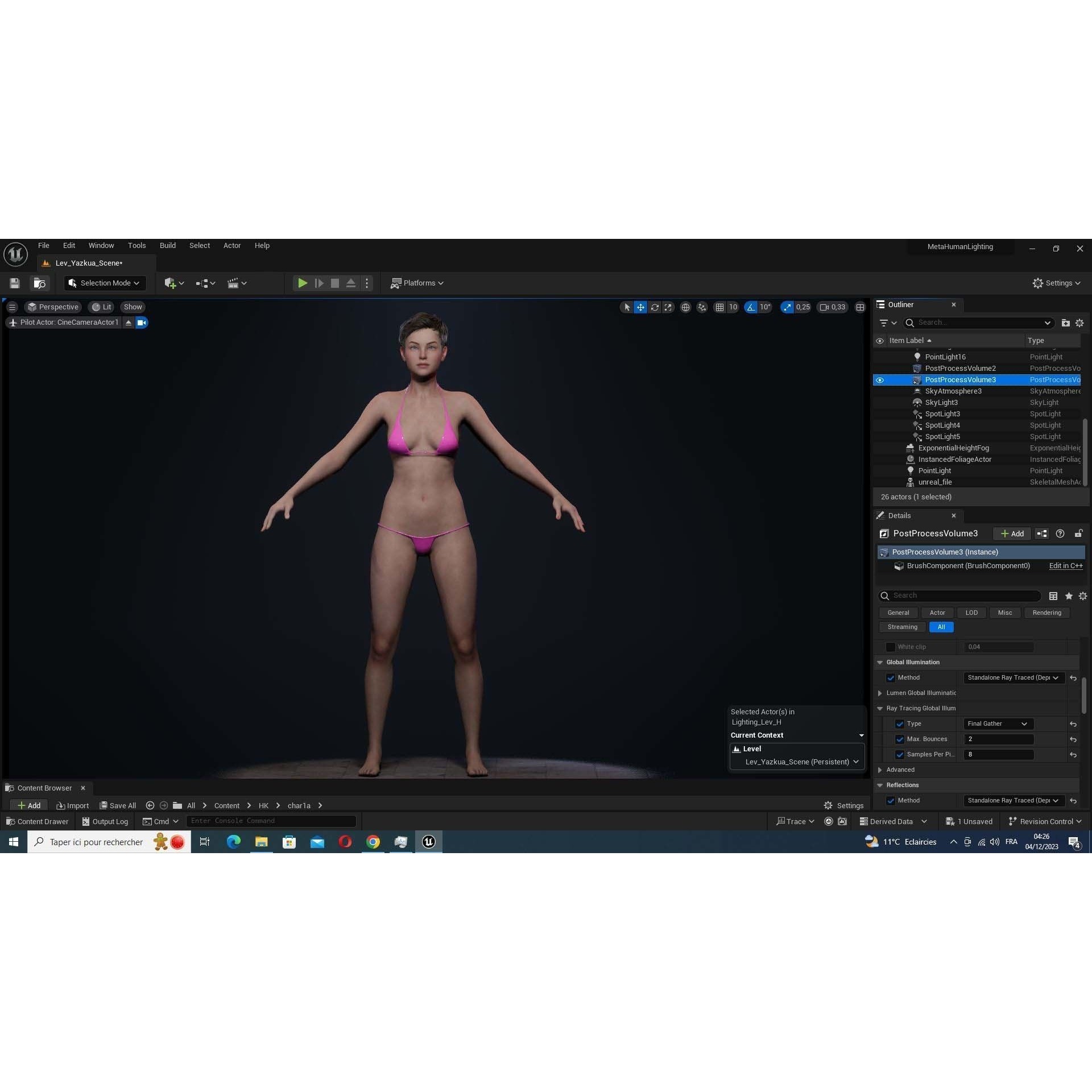 Amelia 3D Model – Low Poly Military Muse with Rigging and PBR Textures - View 54