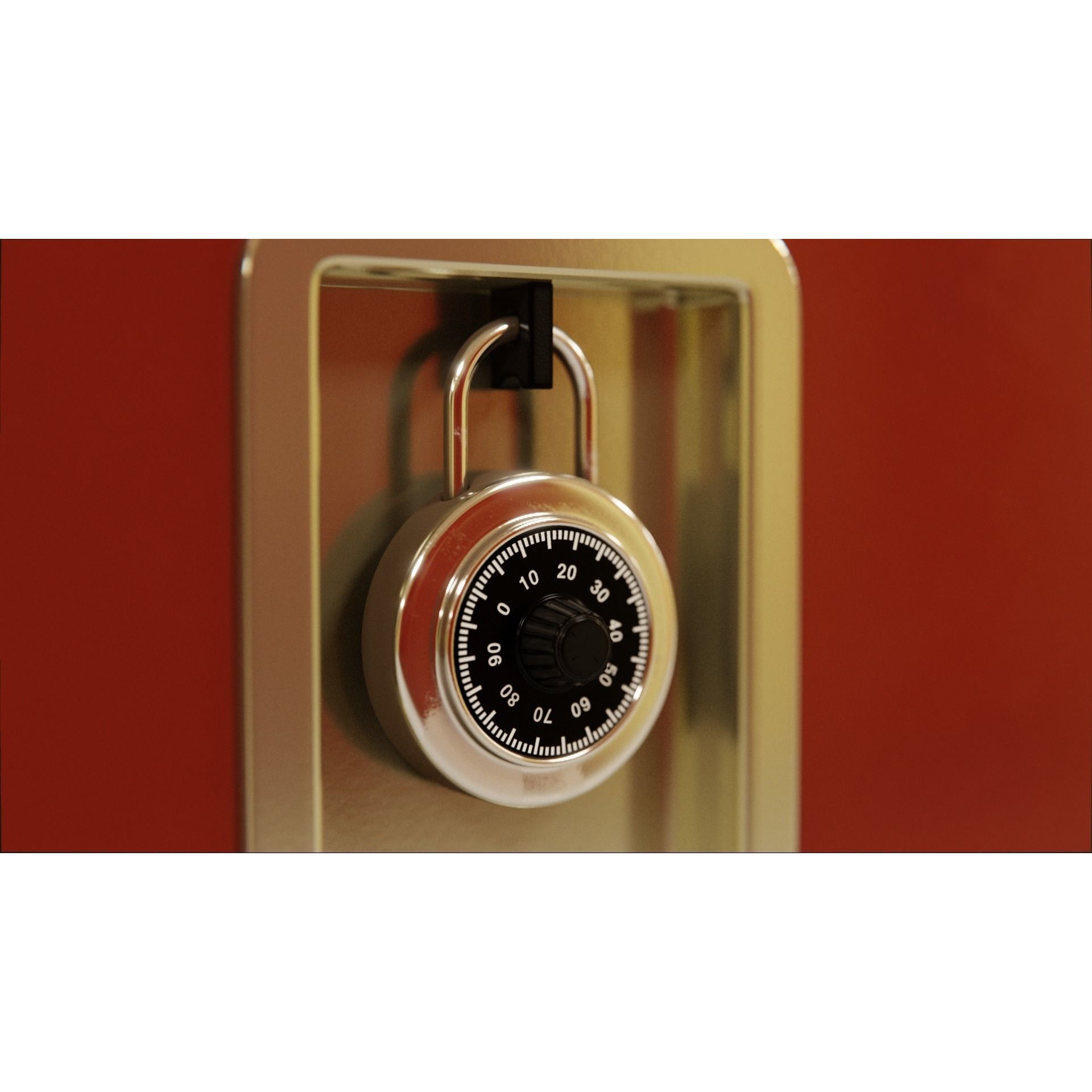 School Hallway - Game-Ready 3D Model - View 4