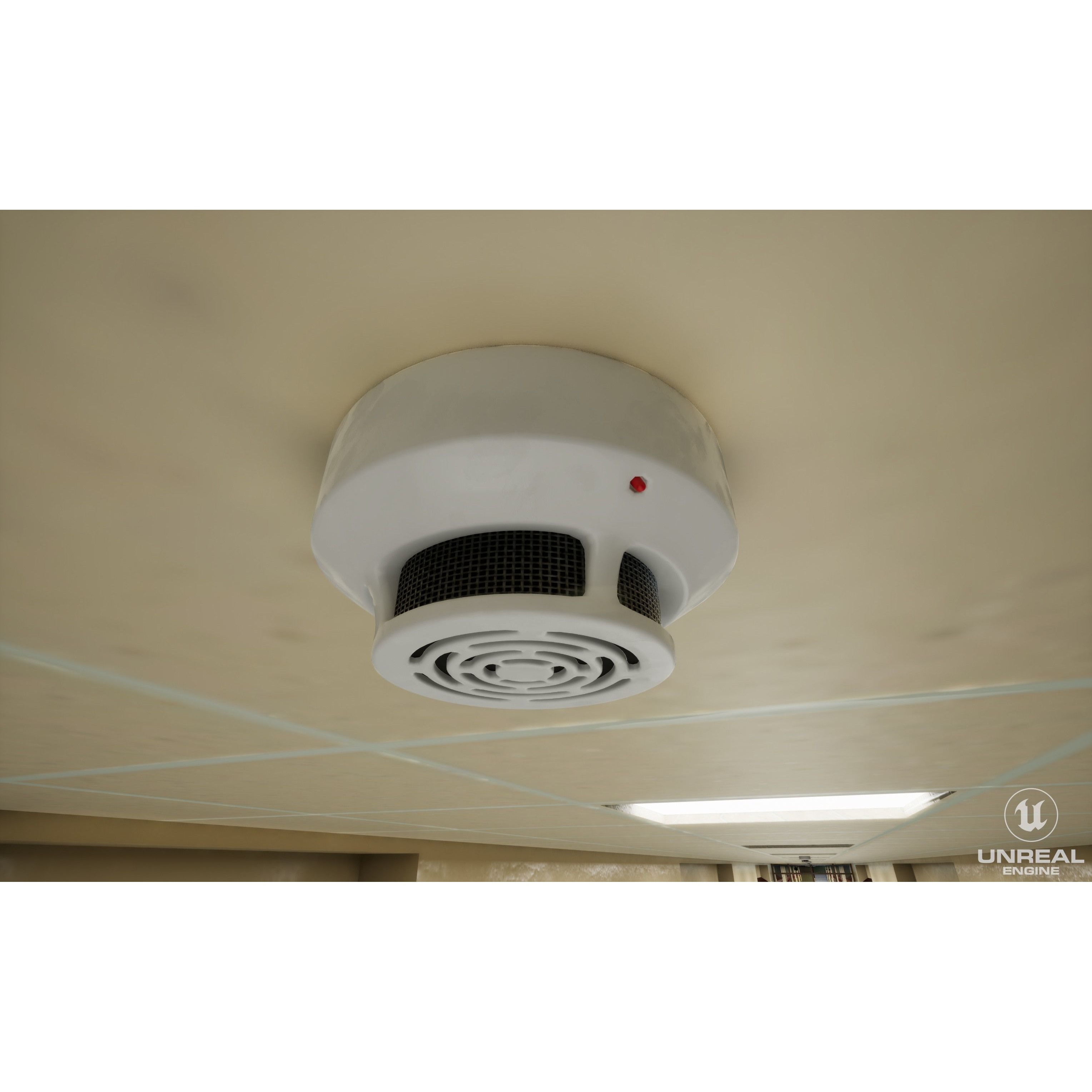 School Hallway - Game-Ready 3D Model - View 8