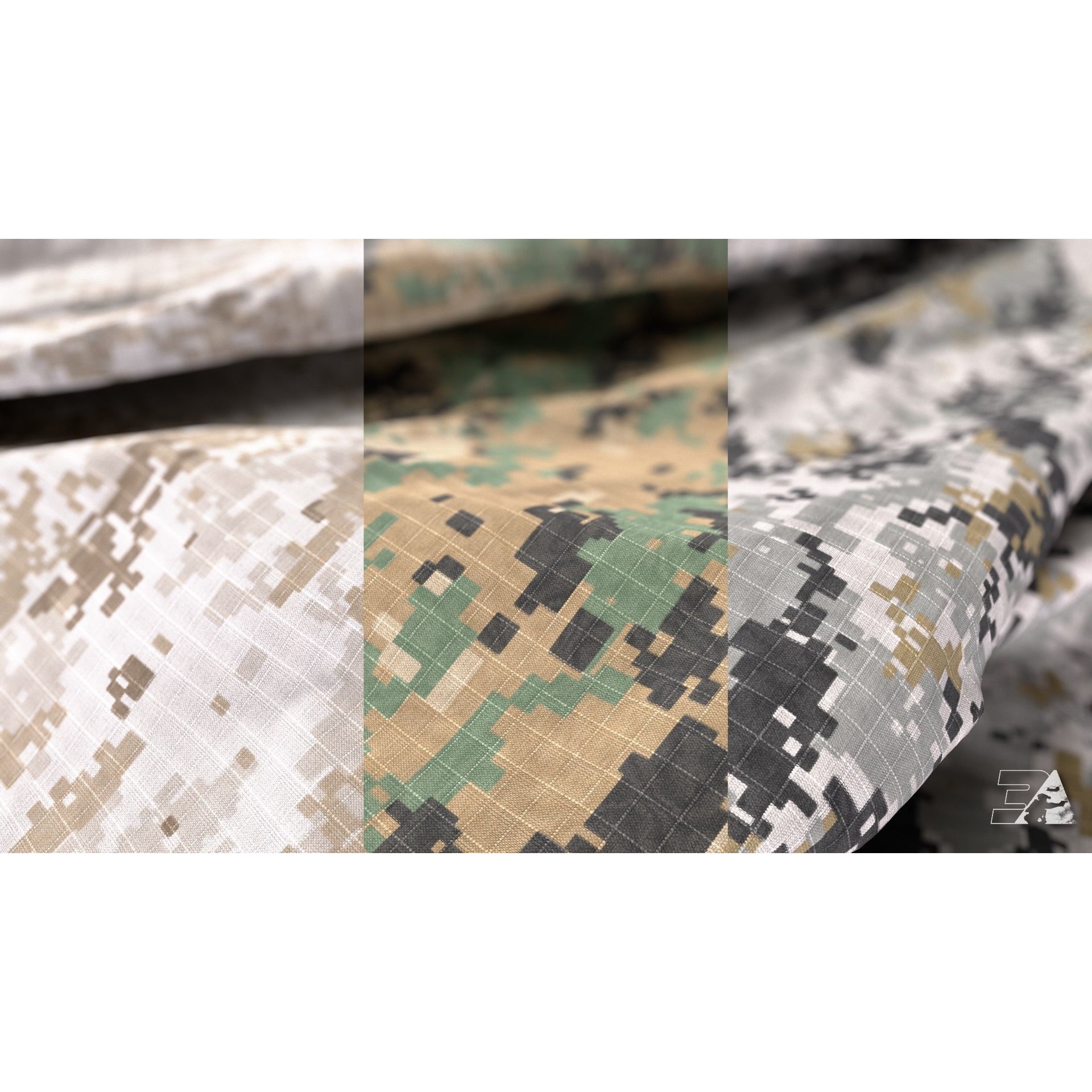 USMC Camo Generator Texture 3D Model – Procedural Military Fabric, SBSAR - View 12