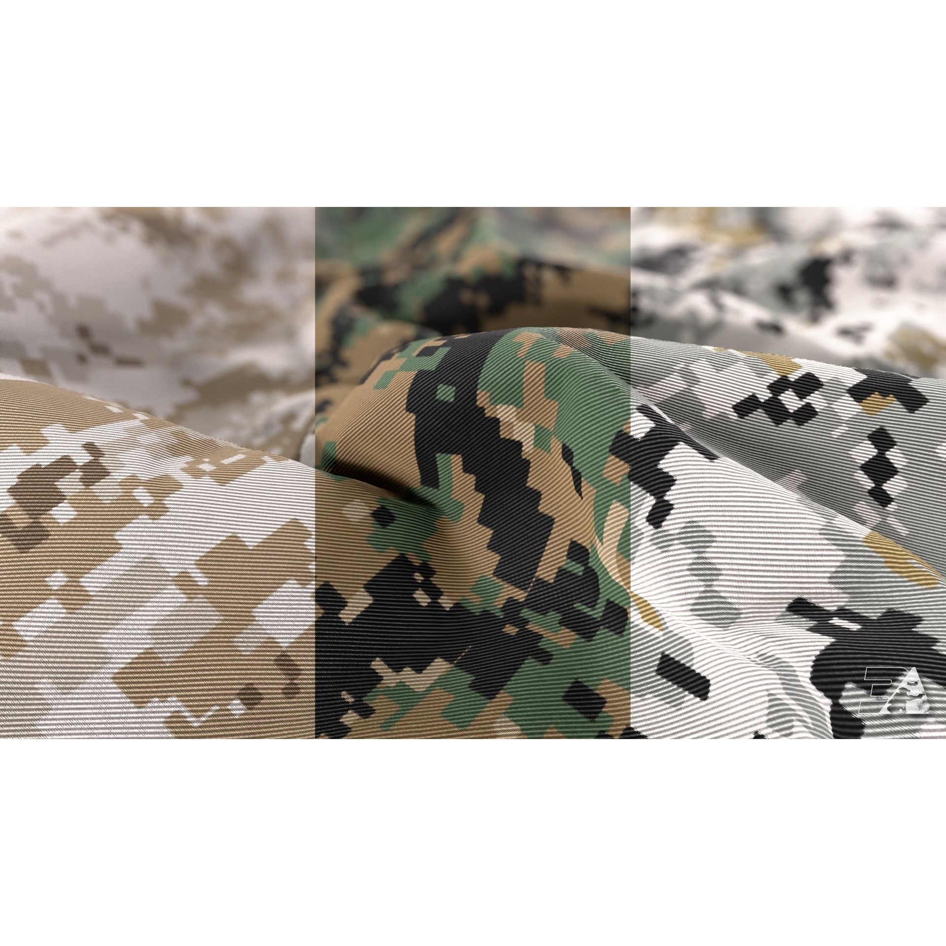 USMC Camo Generator Texture 3D Model – Procedural Military Fabric, SBSAR - View 20