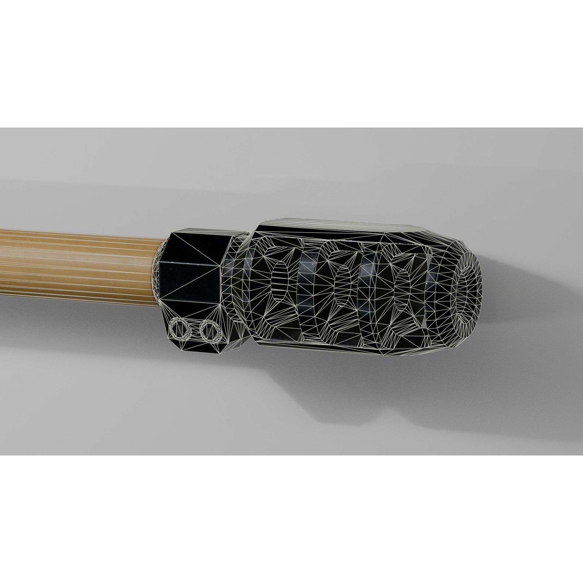 Accuracy International AX 50 ELR 3D Model – Low Poly PBR Game Asset, FBX - View 26